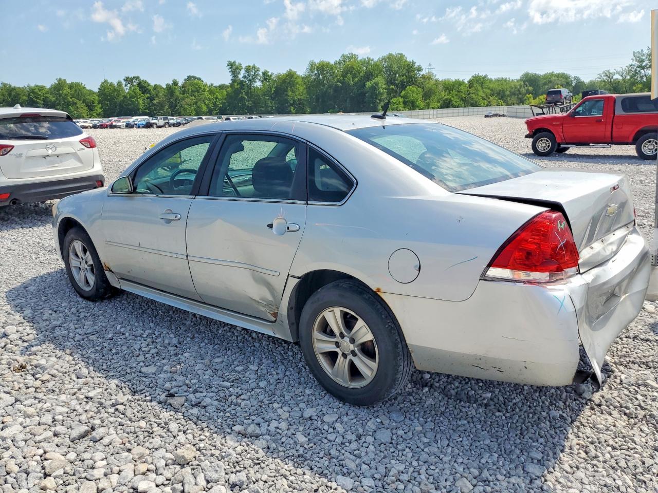 2013 Chevrolet Impala Ls Silver vin: 2G1WF5E3XD1221133