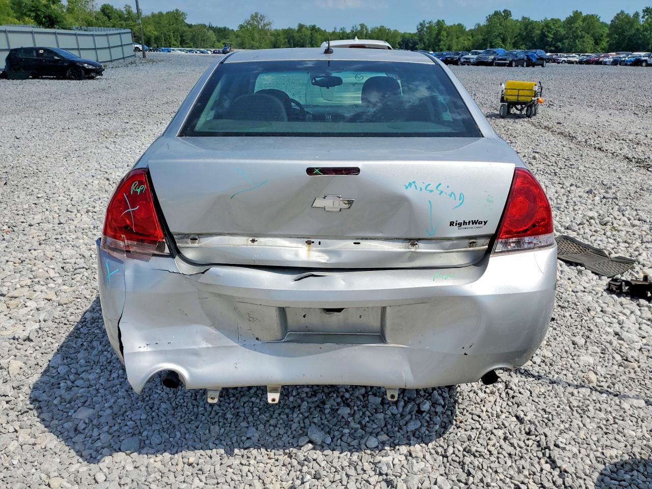 2013 Chevrolet Impala Ls Silver vin: 2G1WF5E3XD1221133
