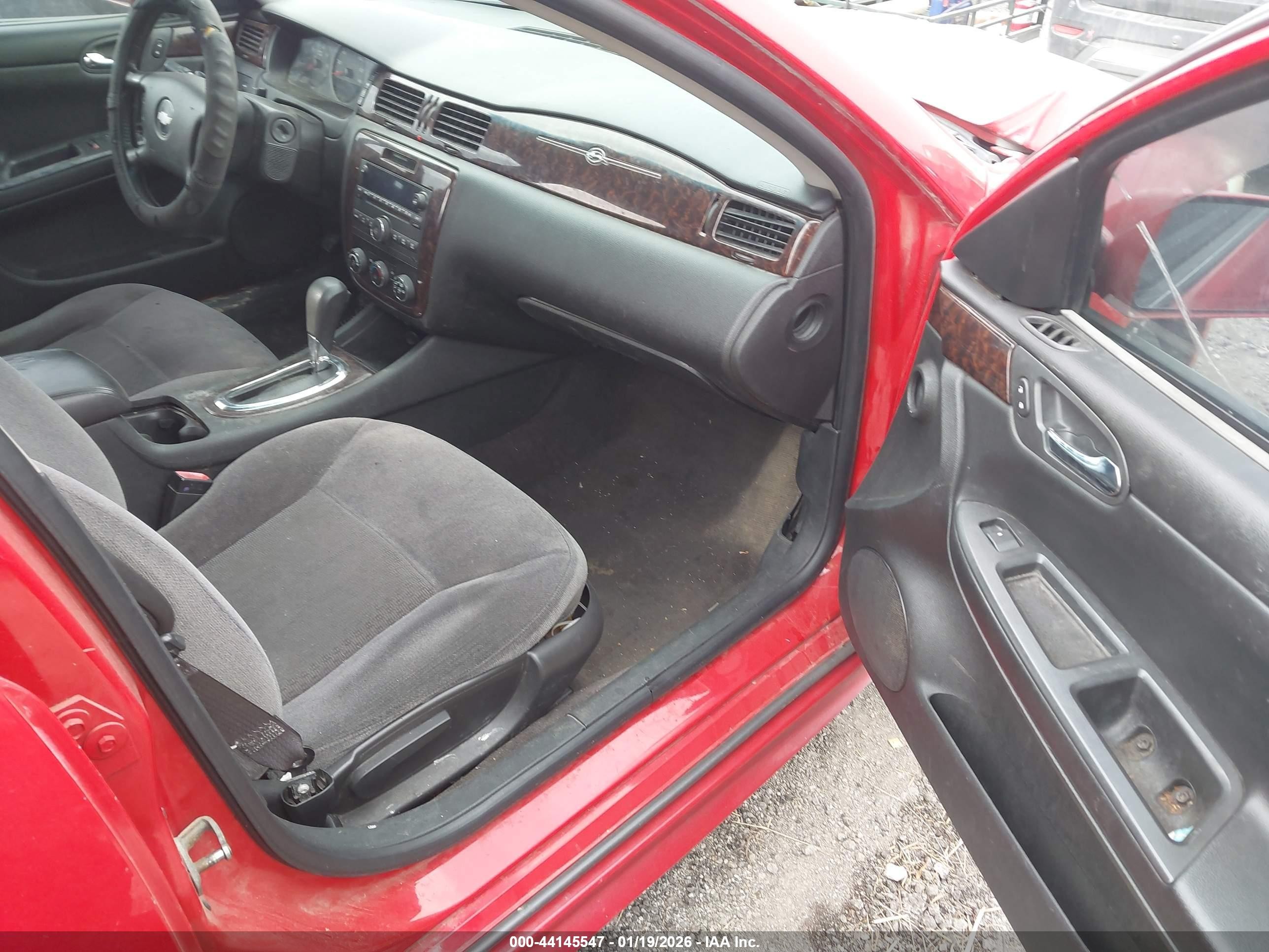 2013 Chevrolet Impala Ls Red vin: 2G1WF5E3XD1225893