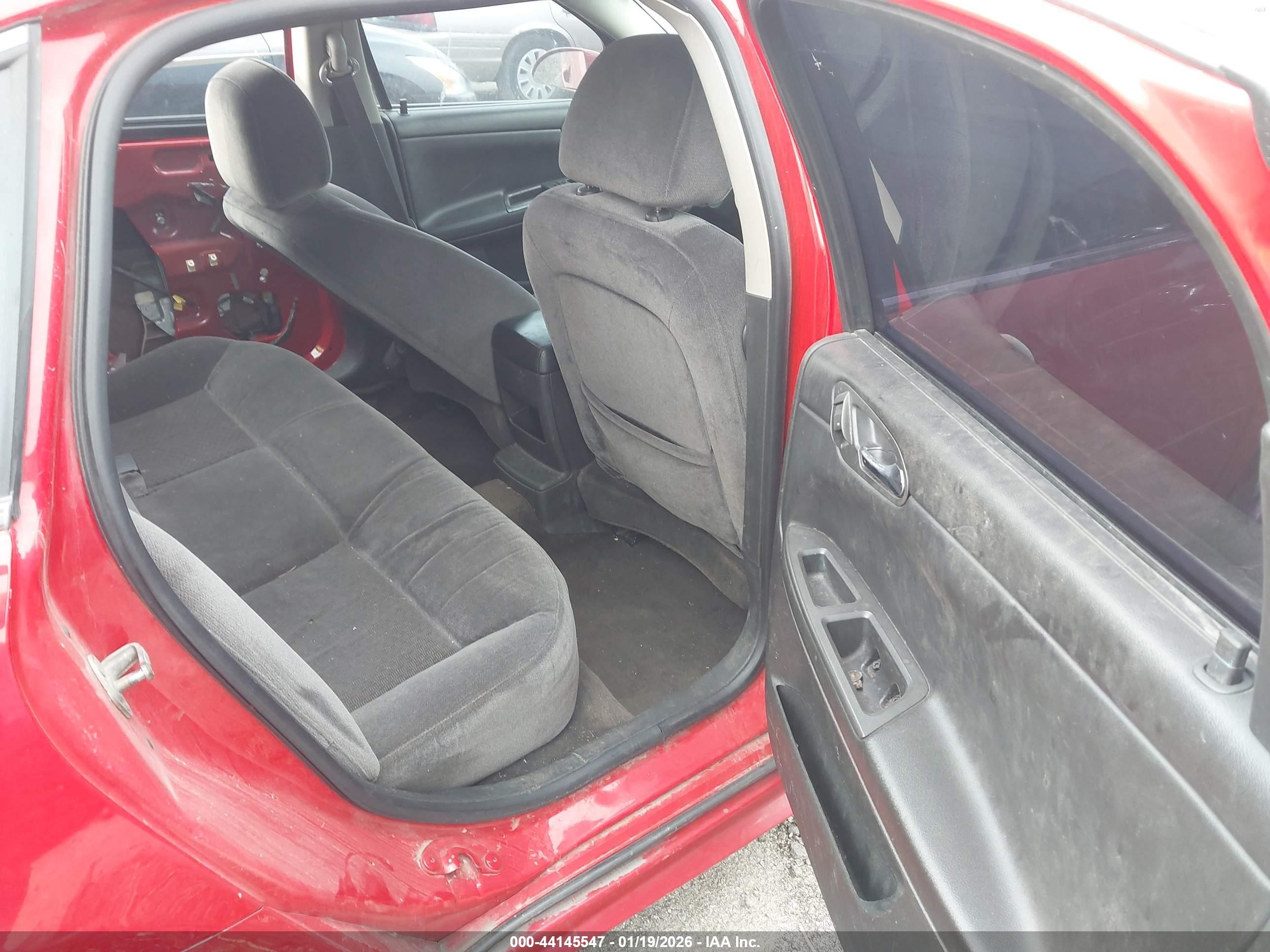 2013 Chevrolet Impala Ls Red vin: 2G1WF5E3XD1225893