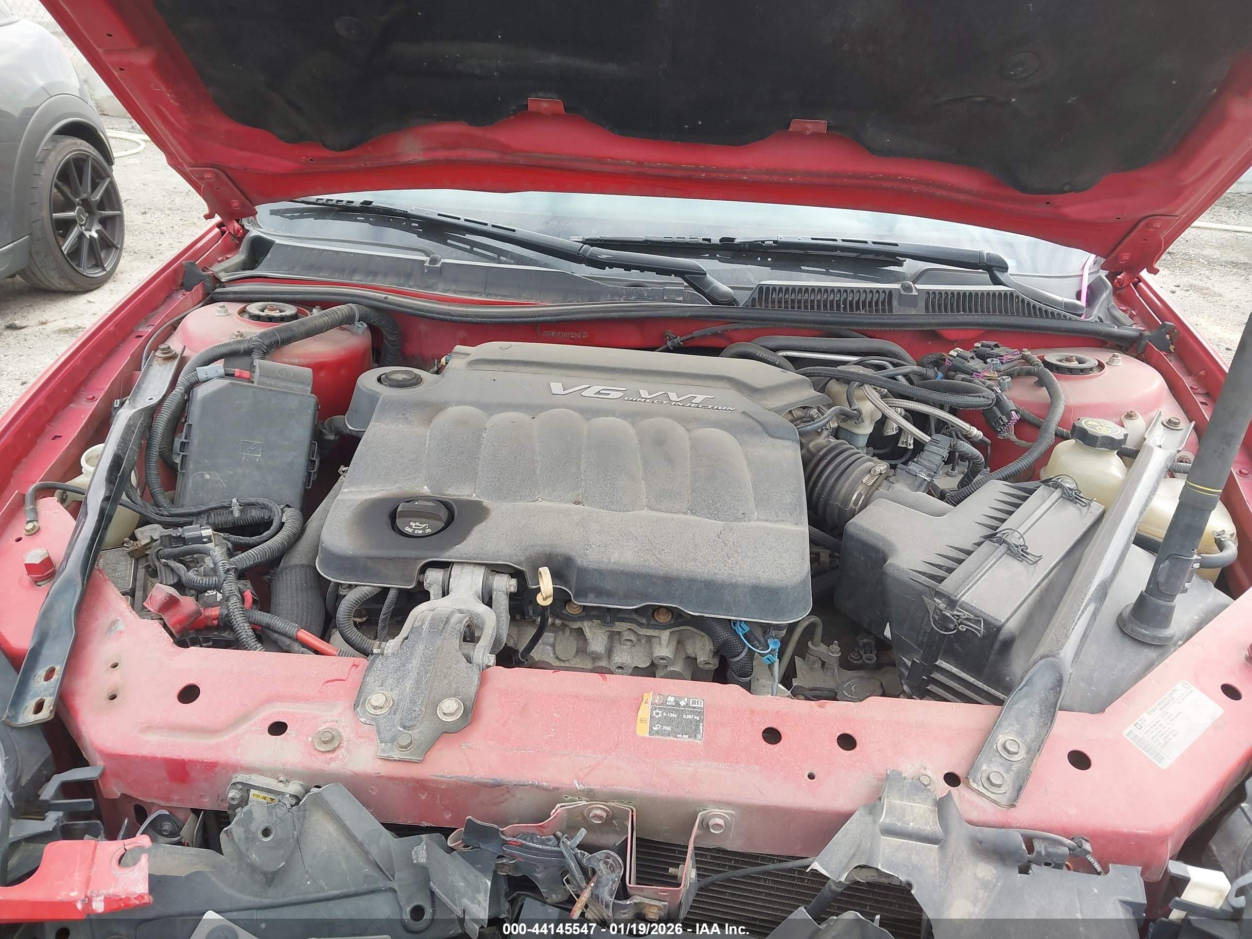 2013 Chevrolet Impala Ls Red vin: 2G1WF5E3XD1225893