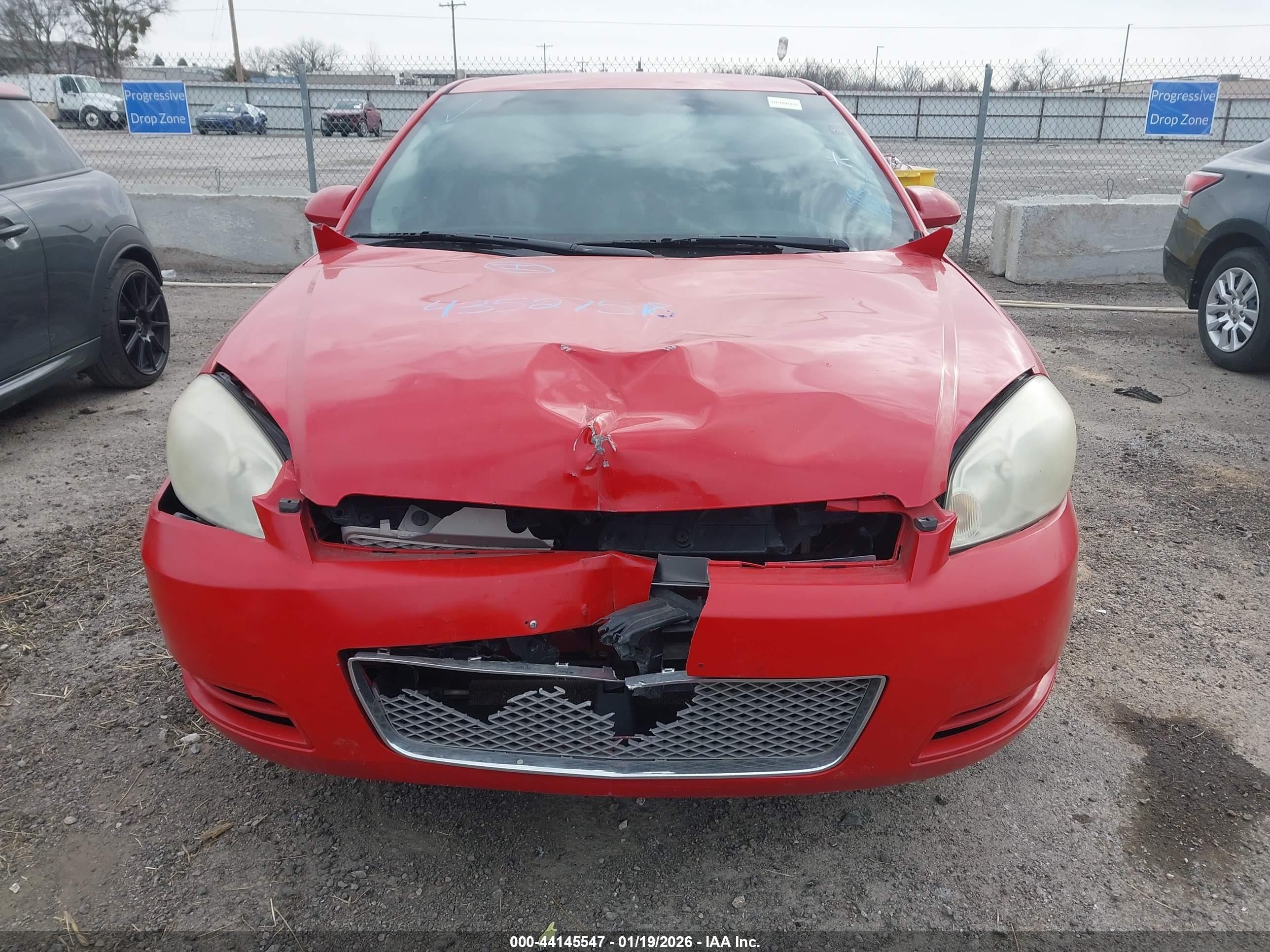 2013 Chevrolet Impala Ls Red vin: 2G1WF5E3XD1225893