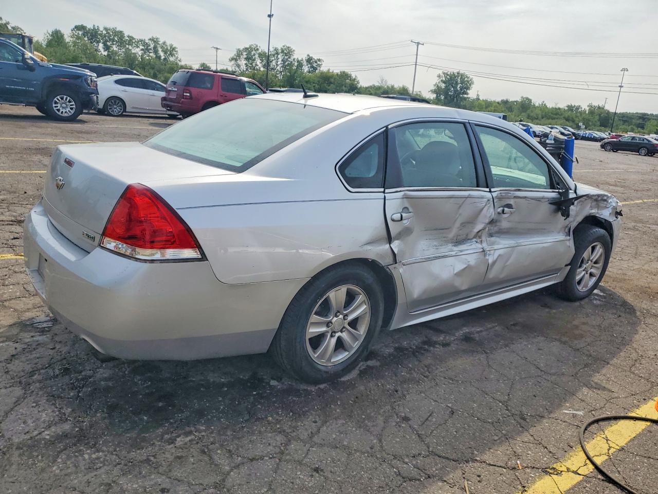 2013 Chevrolet Impala Ls Серебряный vin: 2G1WF5E3XD1255430