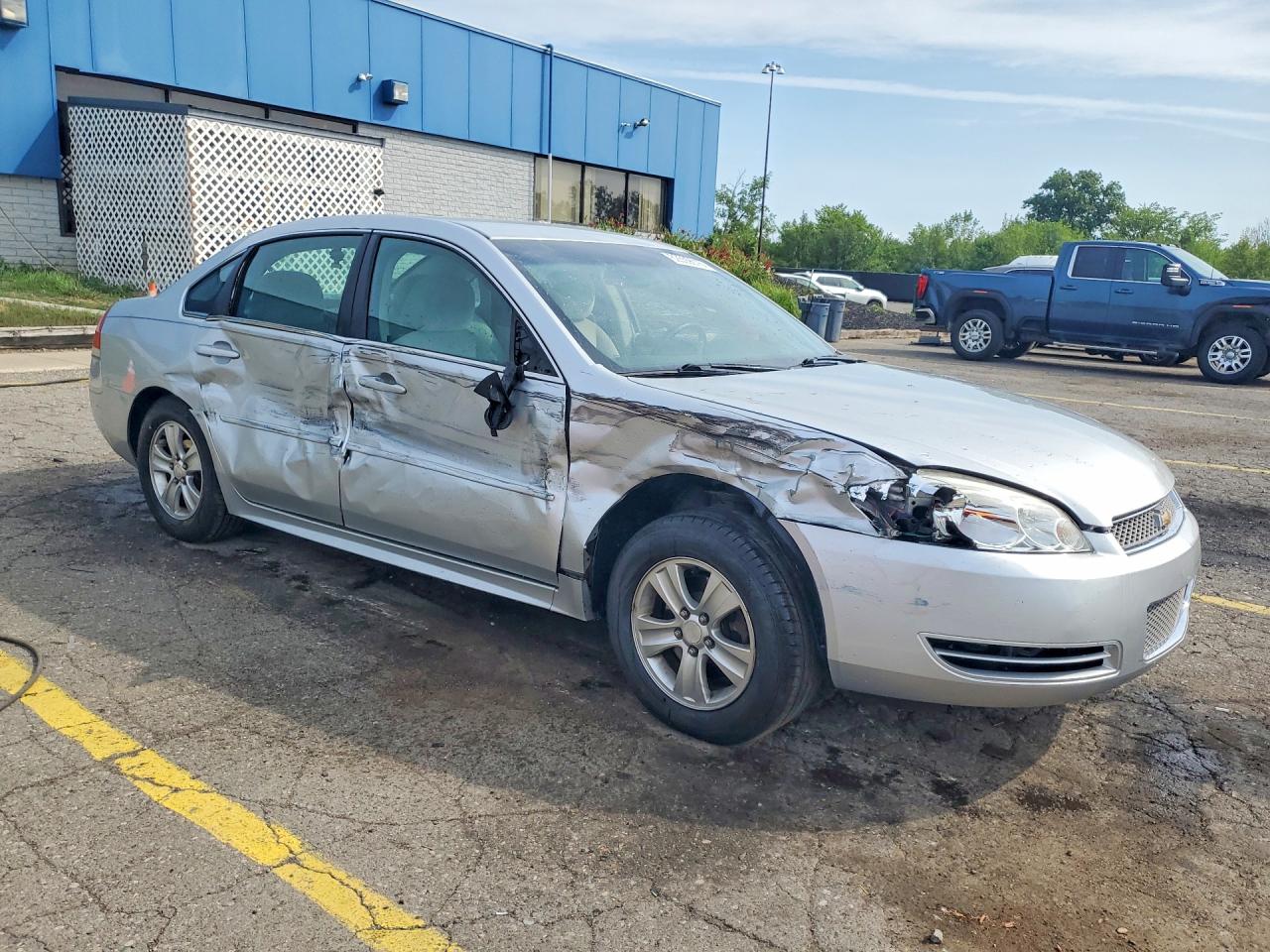2013 Chevrolet Impala Ls Серебряный vin: 2G1WF5E3XD1255430