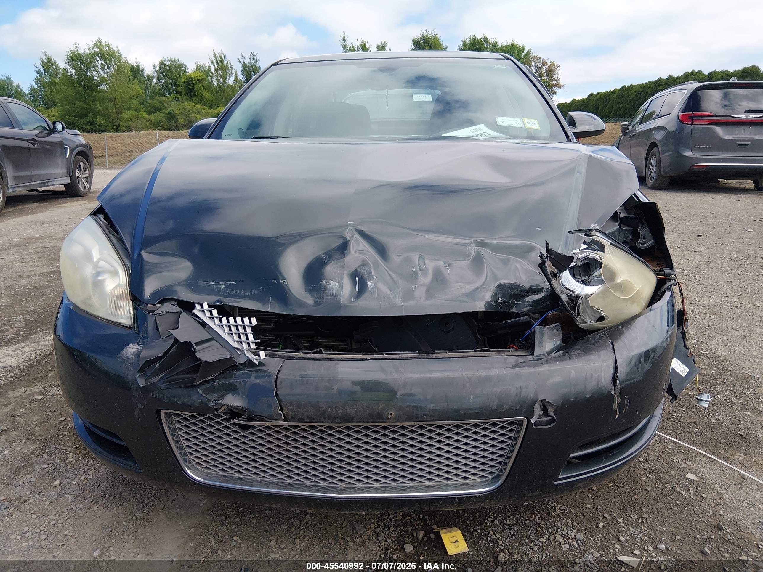 2013 Chevrolet Impala Ls Серый vin: 2G1WF5E3XD1256268