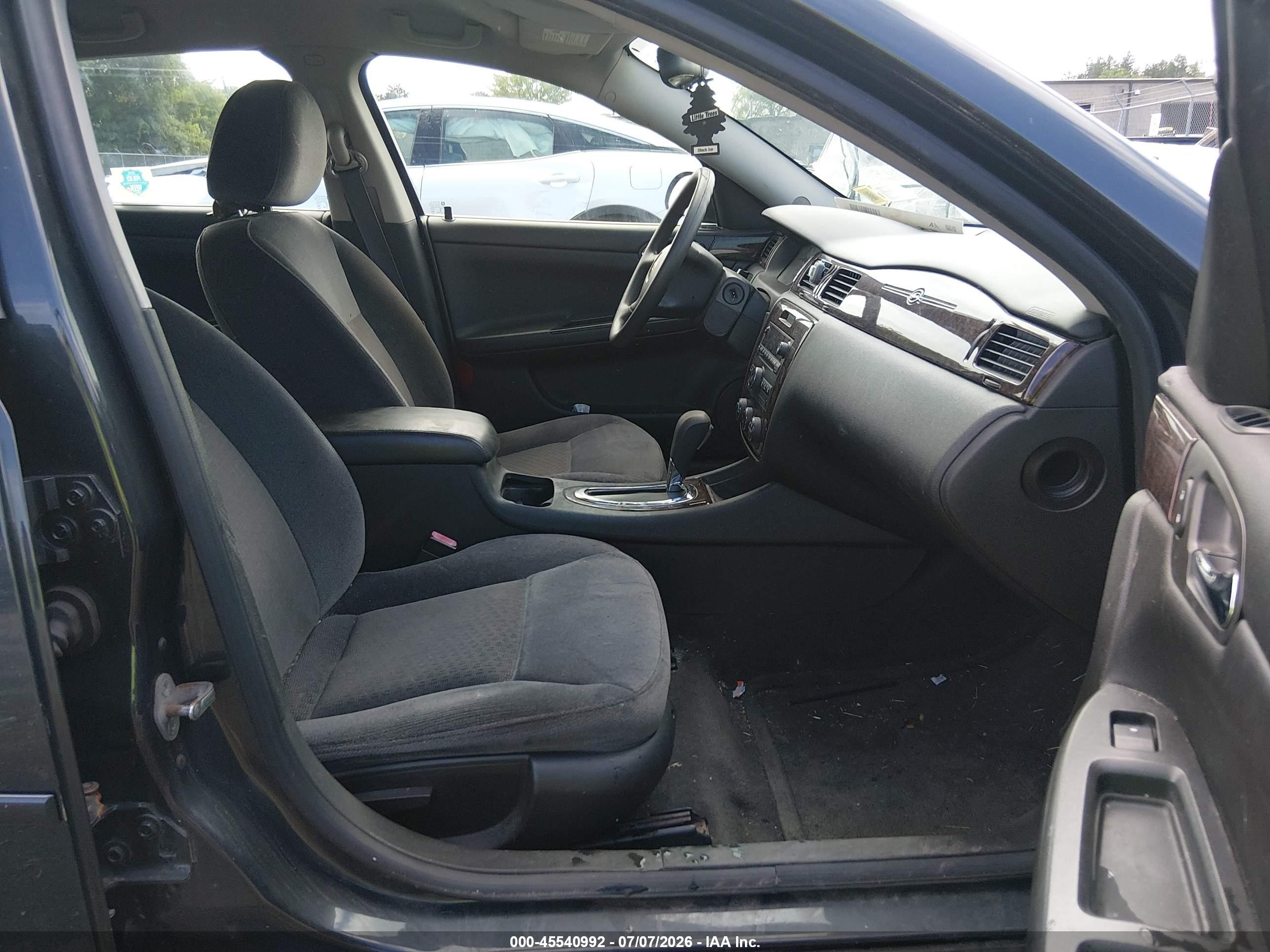 2013 Chevrolet Impala Ls Серый vin: 2G1WF5E3XD1256268