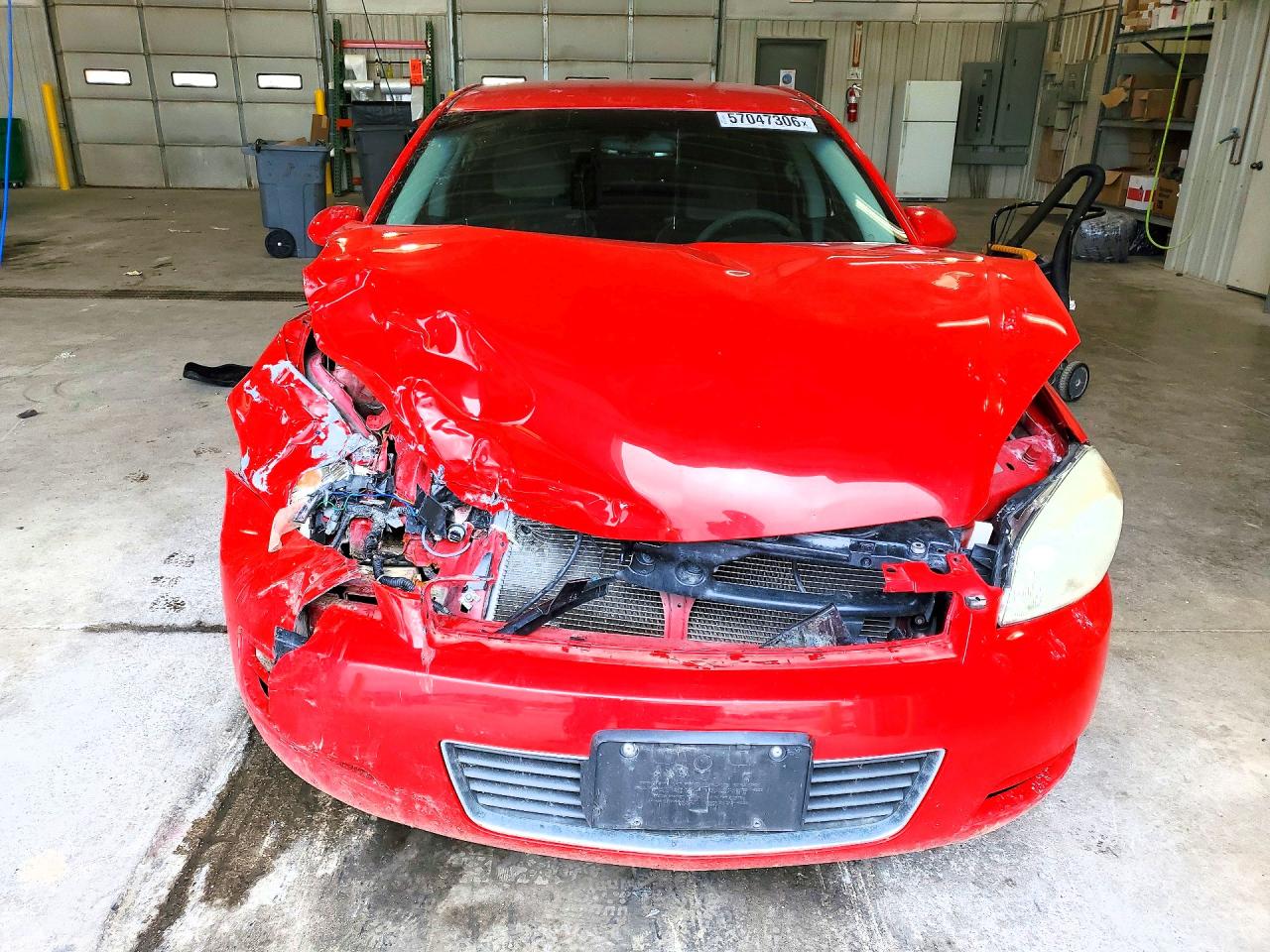 2011 Chevrolet Impala Ls Red vin: 2G1WF5EK1B1123368