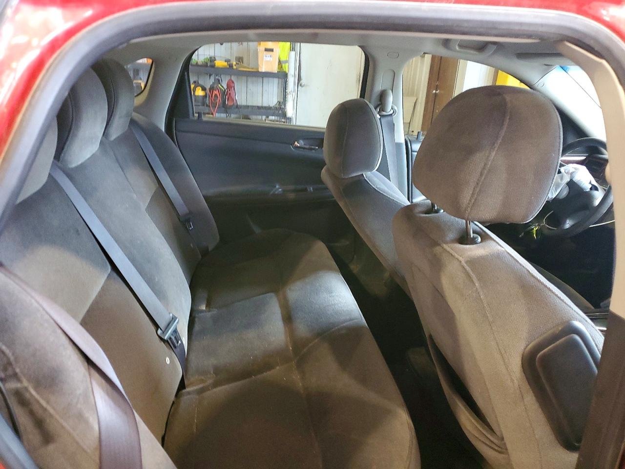 2011 Chevrolet Impala Ls Red vin: 2G1WF5EK1B1123368