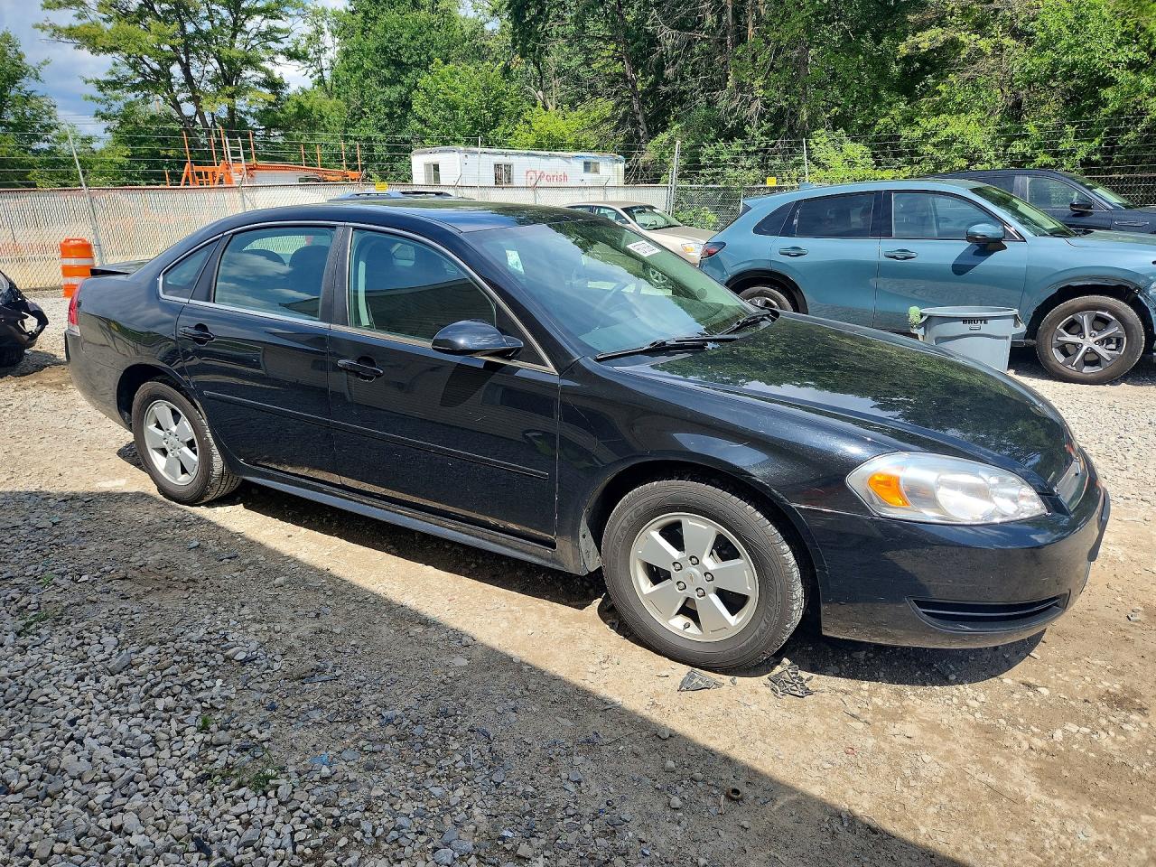 2011 Chevrolet Impala Ls Black vin: 2G1WF5EK1B1225317
