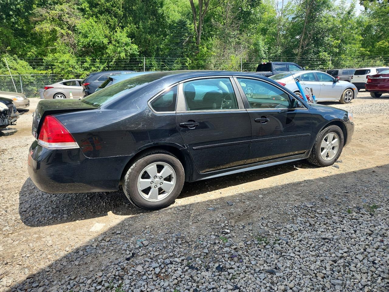 2011 Chevrolet Impala Ls Black vin: 2G1WF5EK1B1225317