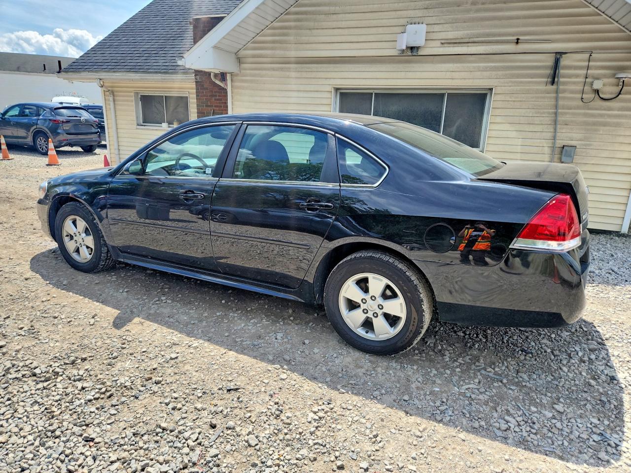 2011 Chevrolet Impala Ls Black vin: 2G1WF5EK1B1225317