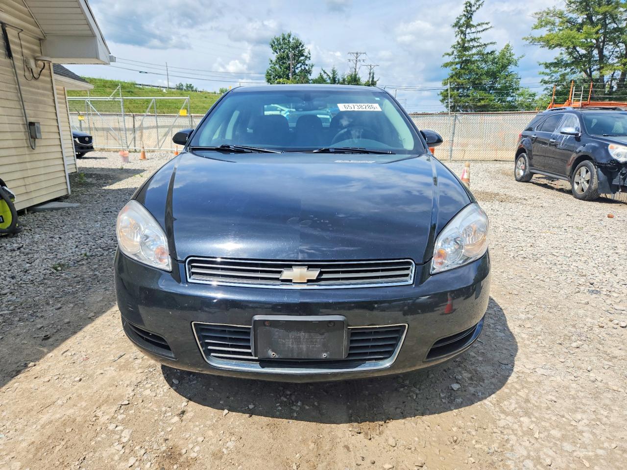 2011 Chevrolet Impala Ls Black vin: 2G1WF5EK1B1225317
