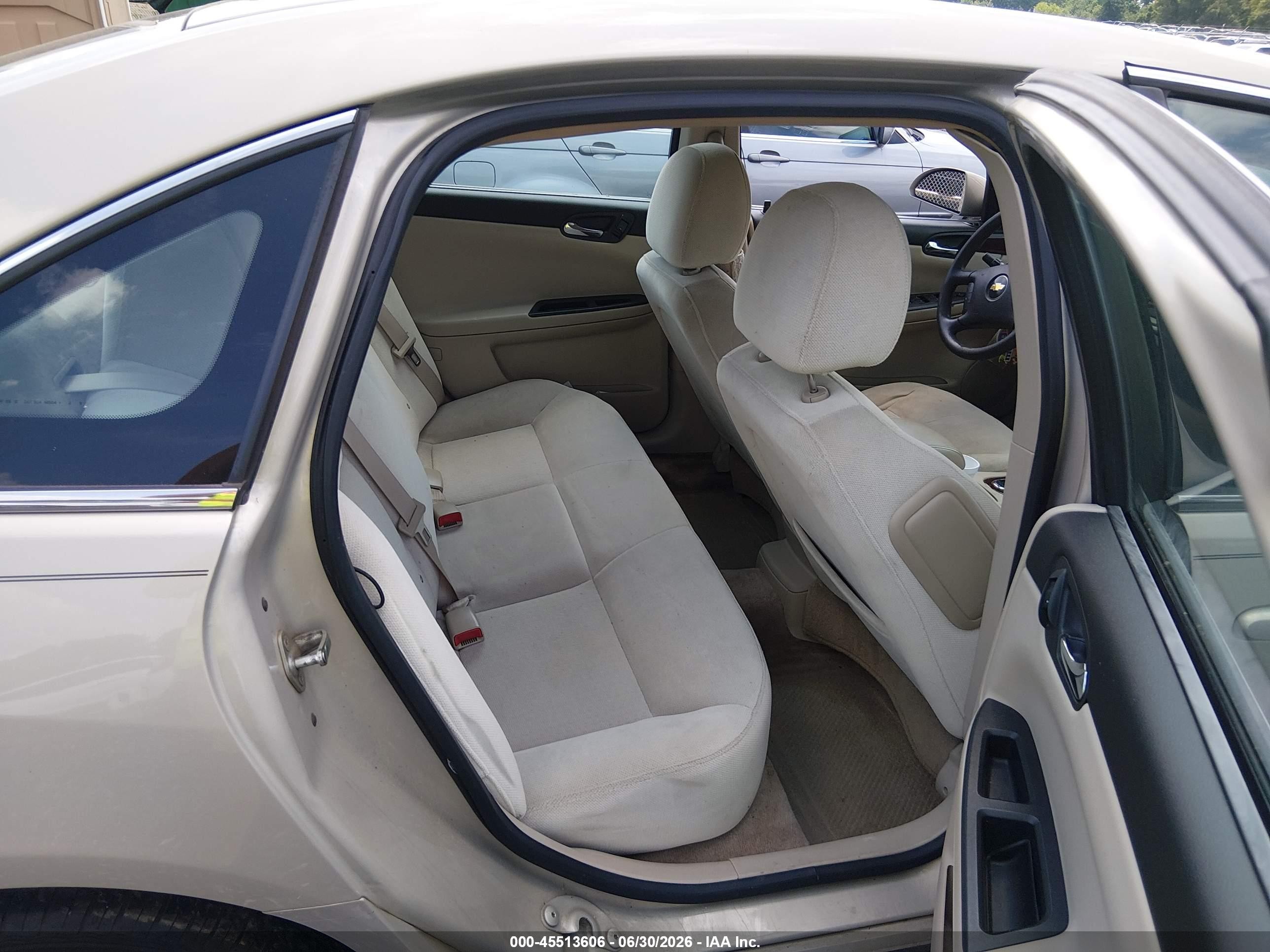 2011 Chevrolet Impala Ls Gold vin: 2G1WF5EK2B1168383