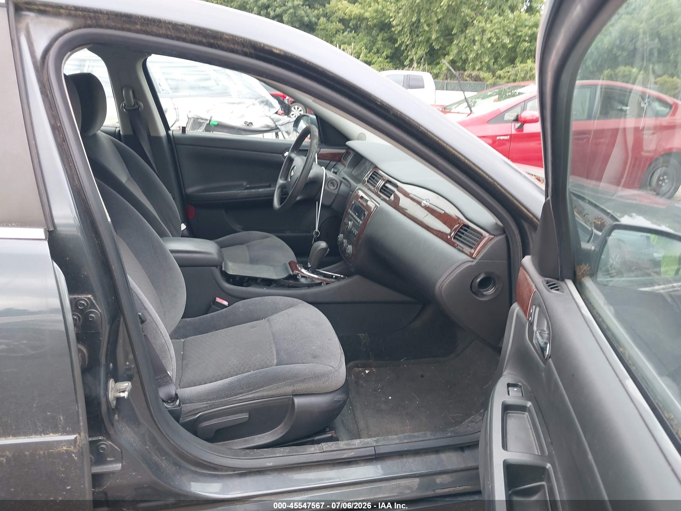2011 Chevrolet Impala Ls Gray vin: 2G1WF5EK2B1254003