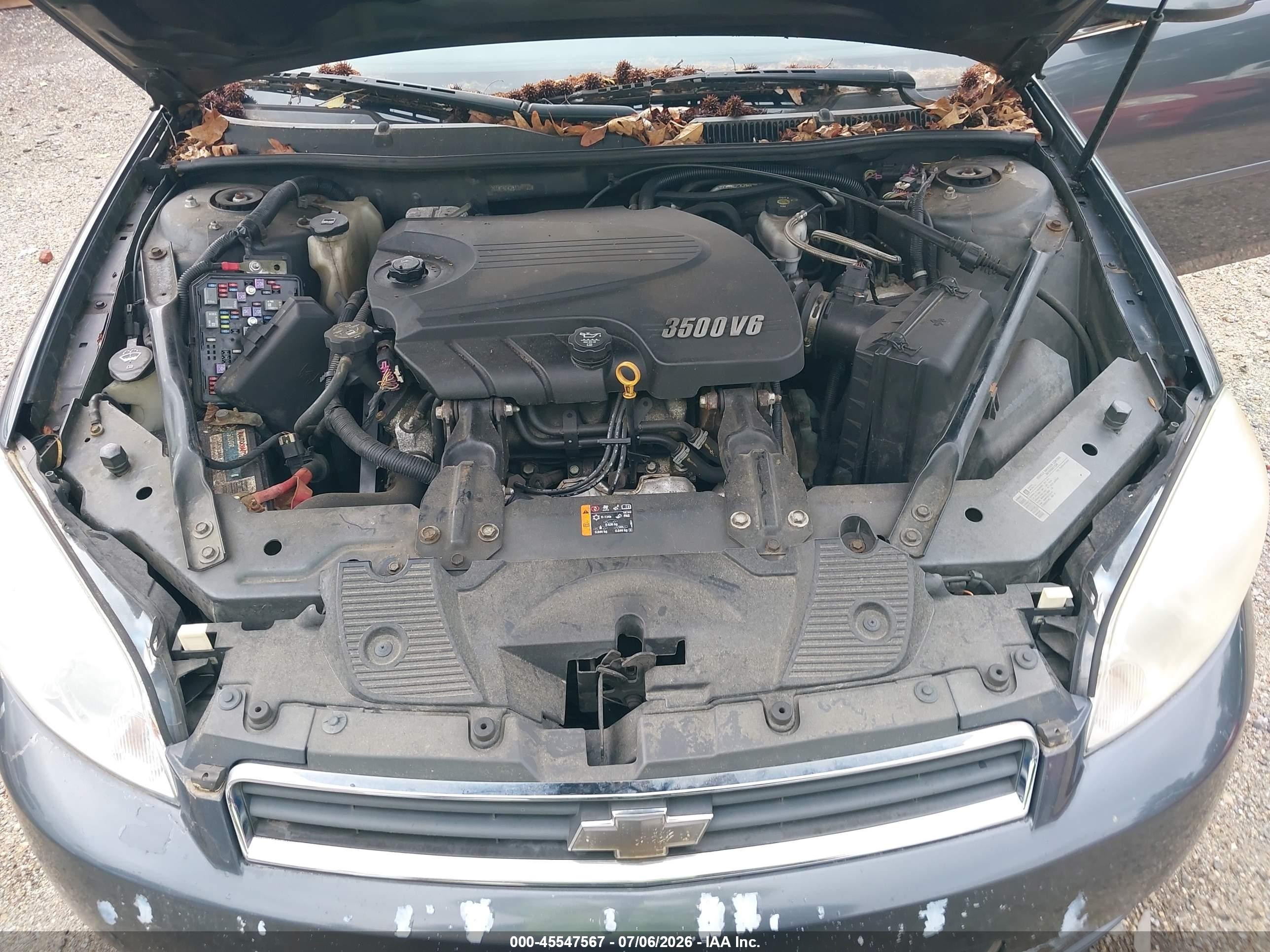 2011 Chevrolet Impala Ls Gray vin: 2G1WF5EK2B1254003