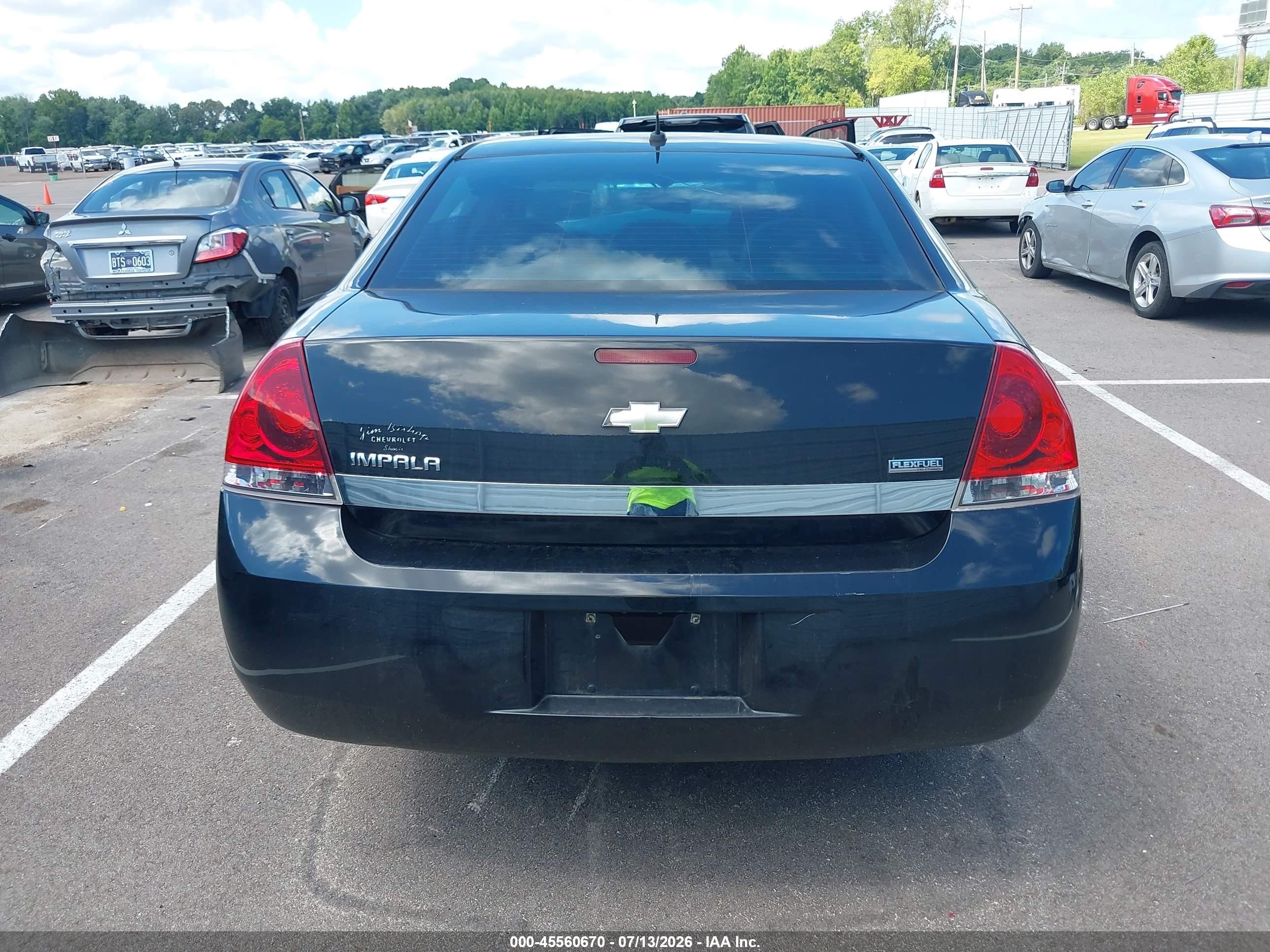 2011 Chevrolet Impala Ls Black vin: 2G1WF5EK2B1329928