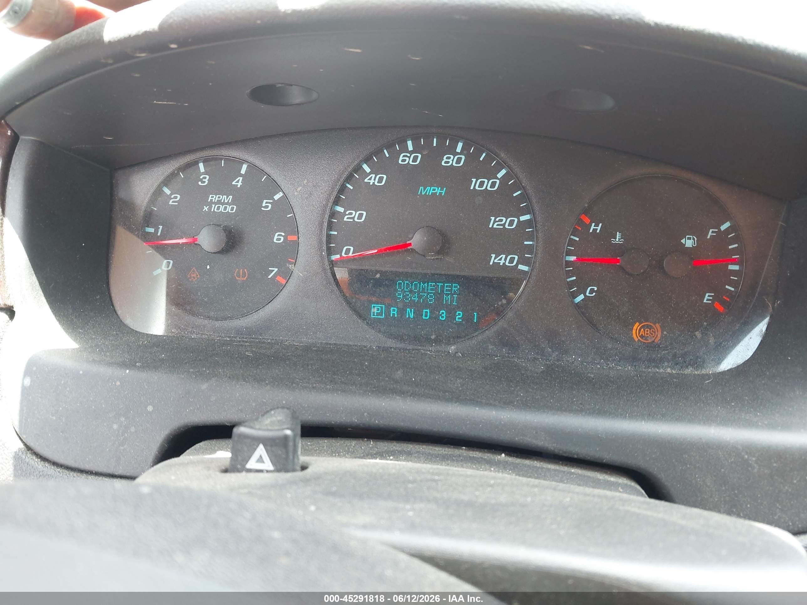 2011 Chevrolet Impala Ls Blue vin: 2G1WF5EK3B1132119