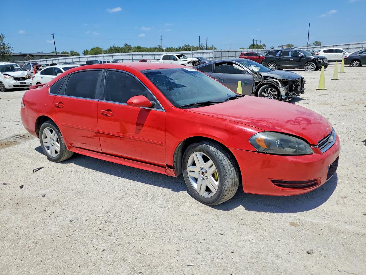 2011 Chevrolet Impala Ls Красный vin: 2G1WF5EK3B1237324