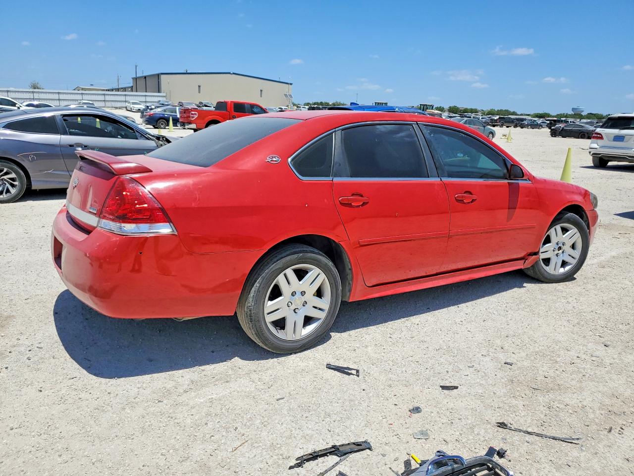 2011 Chevrolet Impala Ls Красный vin: 2G1WF5EK3B1237324