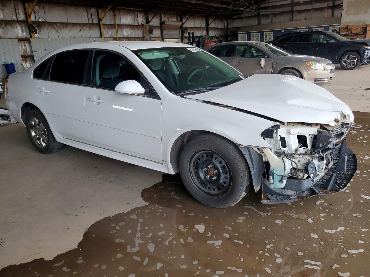 2011 Chevrolet Impala Ls White vin: 2G1WF5EK3B1242958