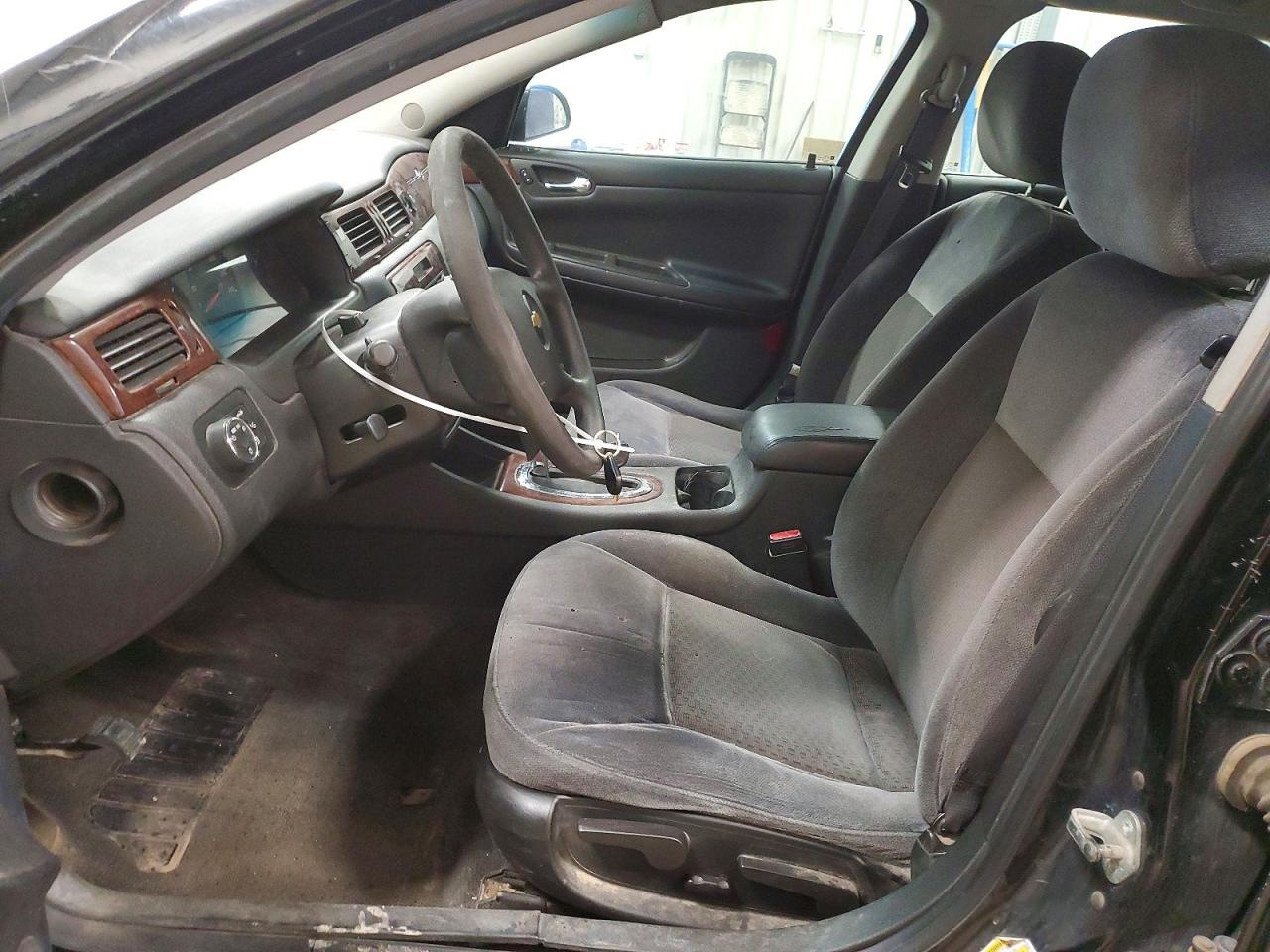 2011 Chevrolet Impala Ls Black vin: 2G1WF5EK4B1118536