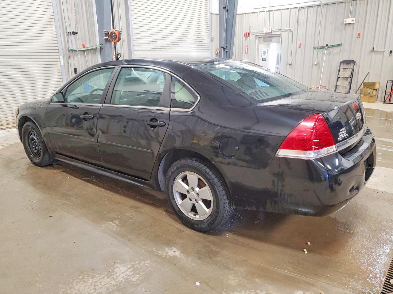 2011 Chevrolet Impala Ls Black vin: 2G1WF5EK4B1118536