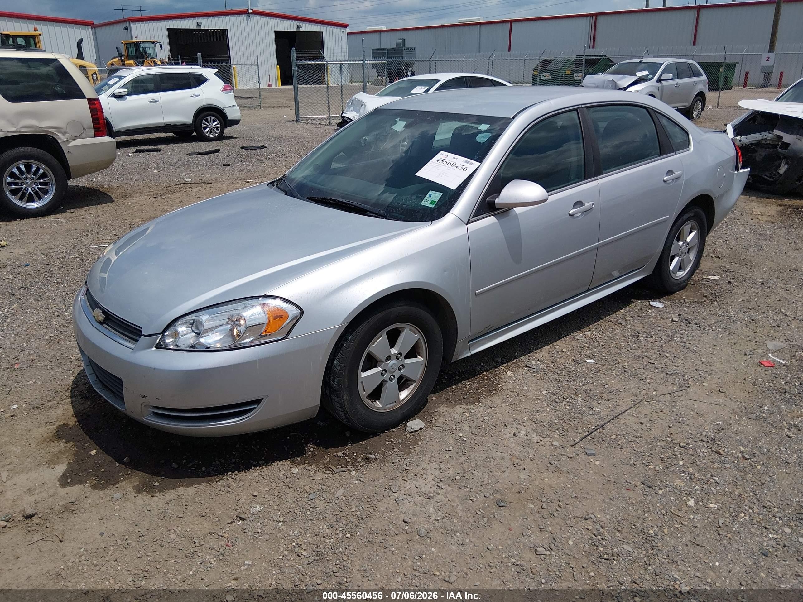2011 Chevrolet Impala Ls Silver vin: 2G1WF5EK4B1153206