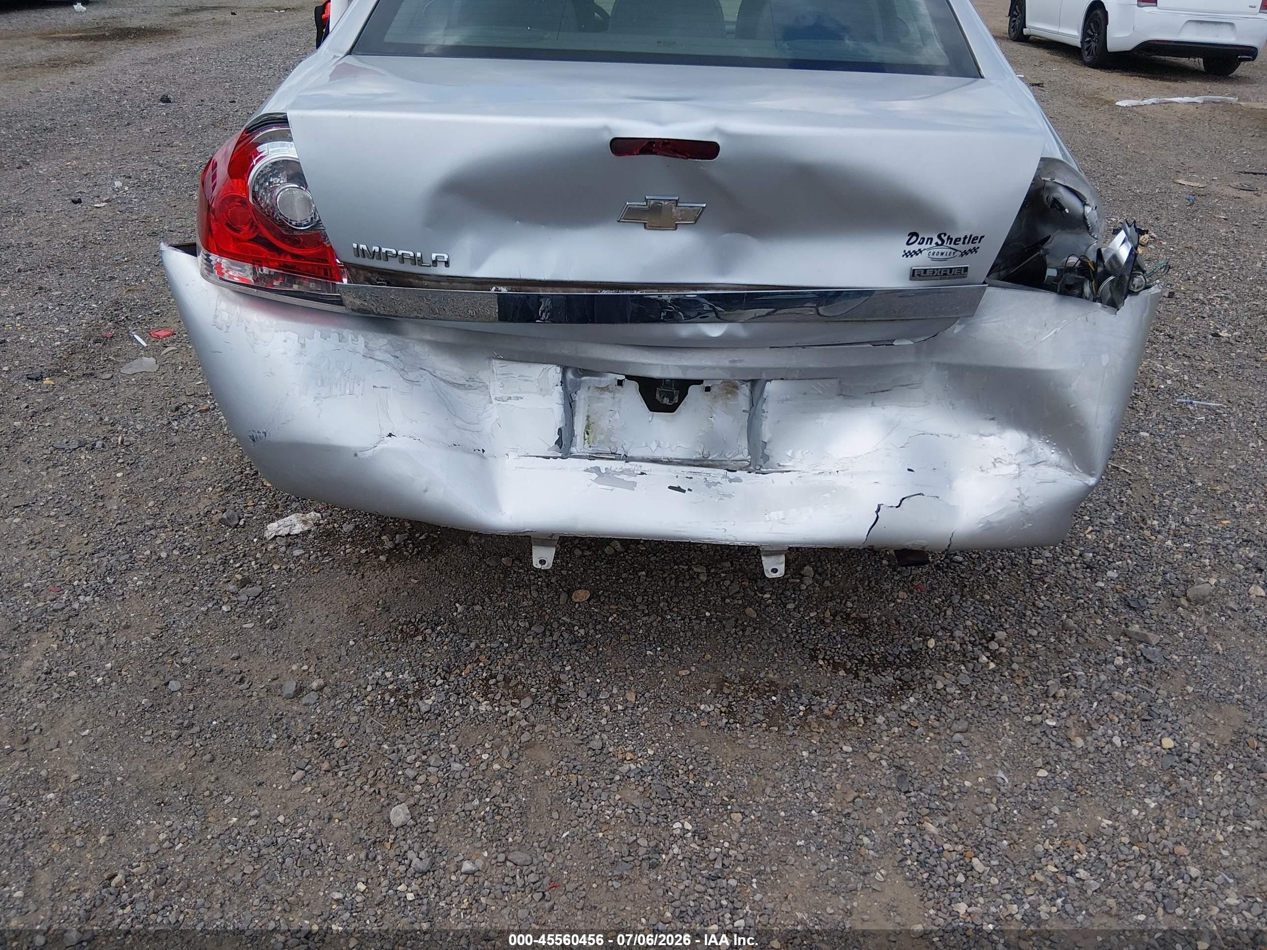 2011 Chevrolet Impala Ls Silver vin: 2G1WF5EK4B1153206