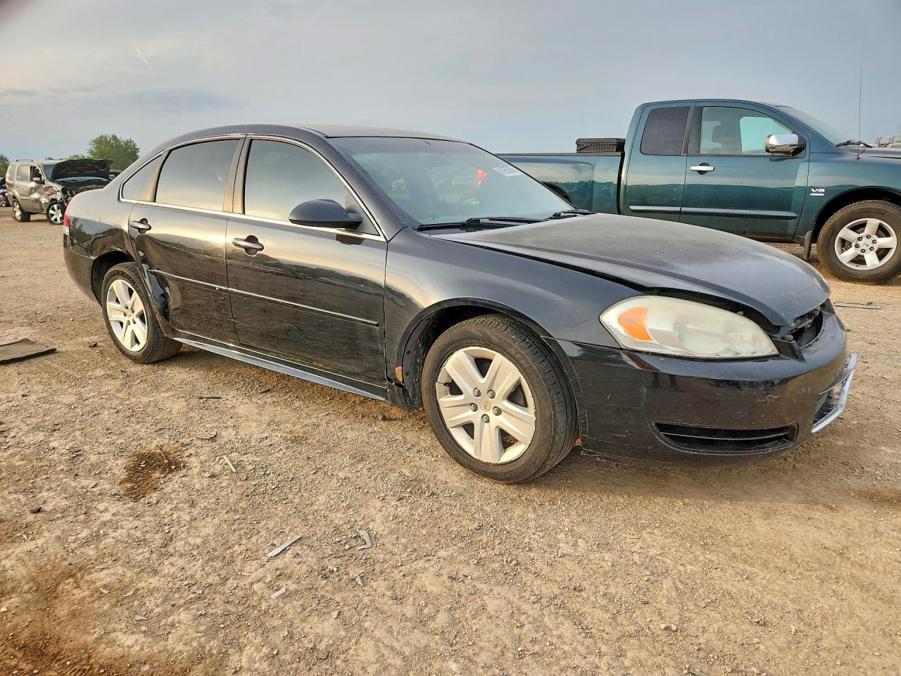 2011 Chevrolet Impala Ls Черный vin: 2G1WF5EK5B1110980