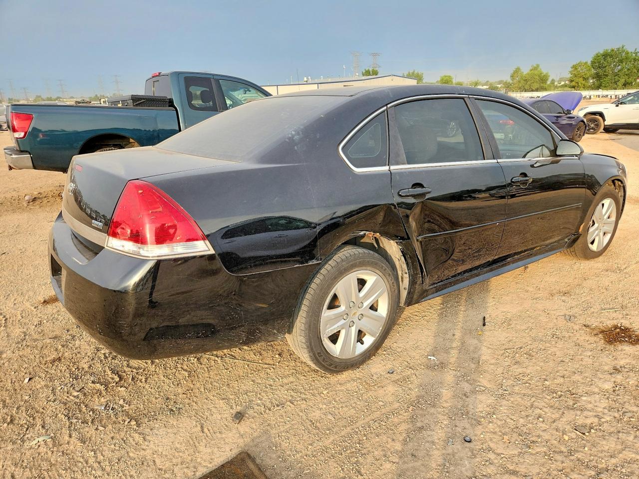 2011 Chevrolet Impala Ls Черный vin: 2G1WF5EK5B1110980