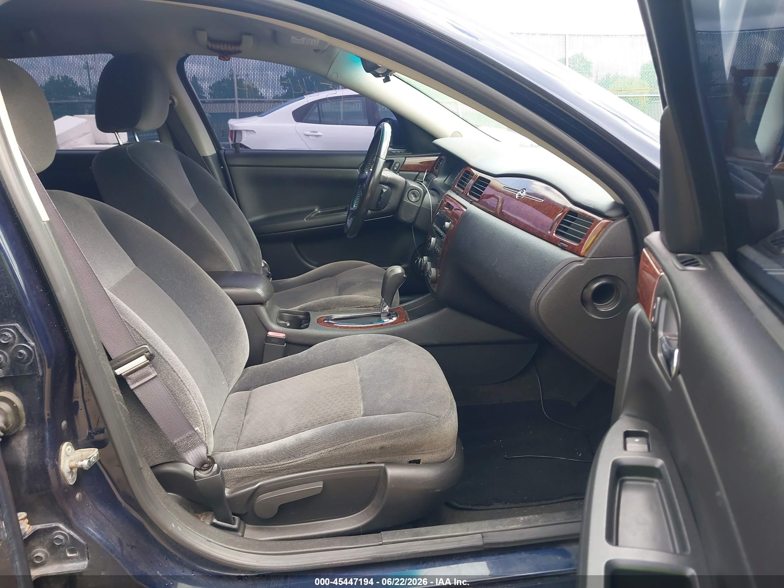 2011 Chevrolet Impala Ls Dark Blue vin: 2G1WF5EK5B1264864