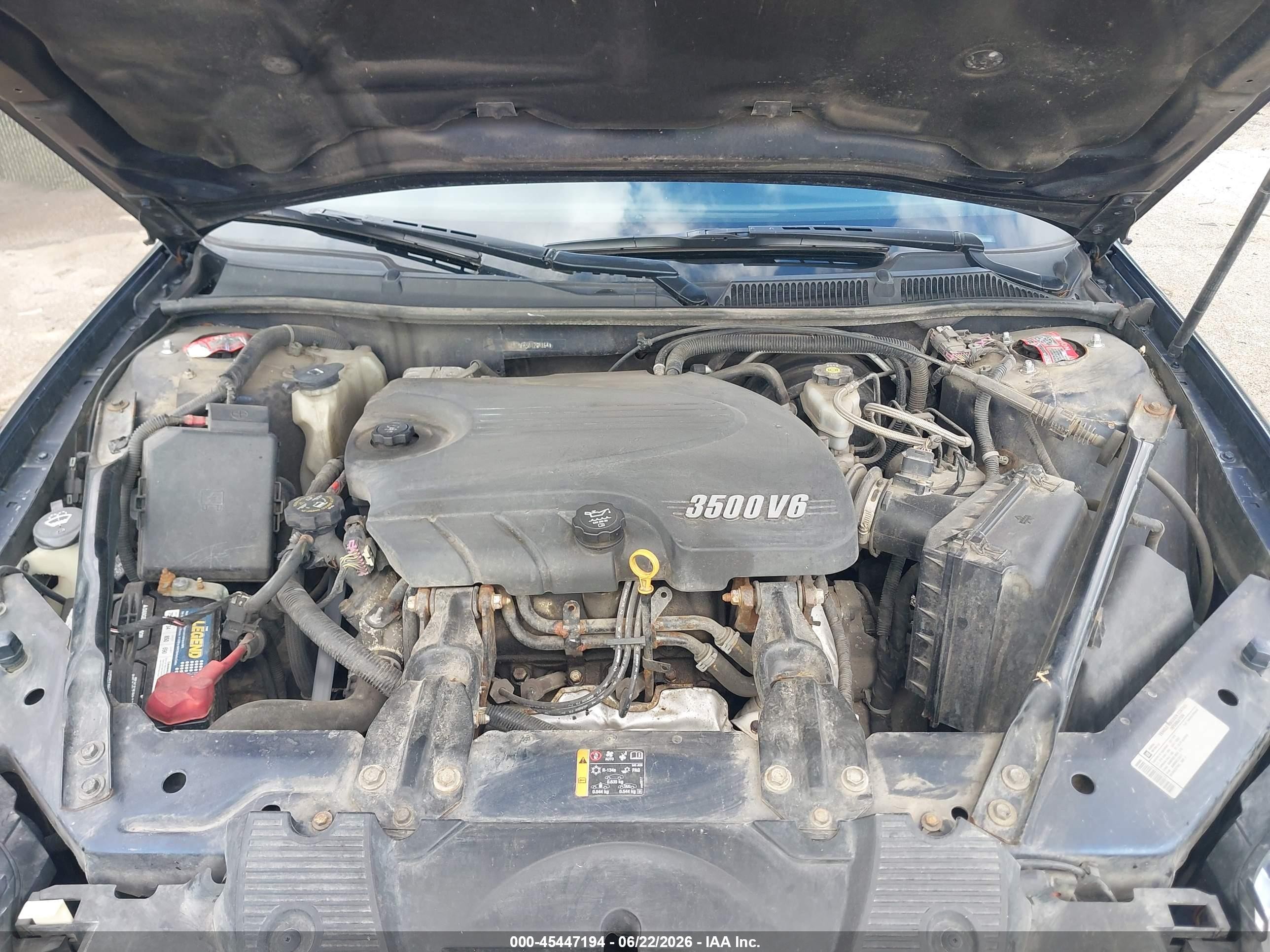 2011 Chevrolet Impala Ls Dark Blue vin: 2G1WF5EK5B1264864