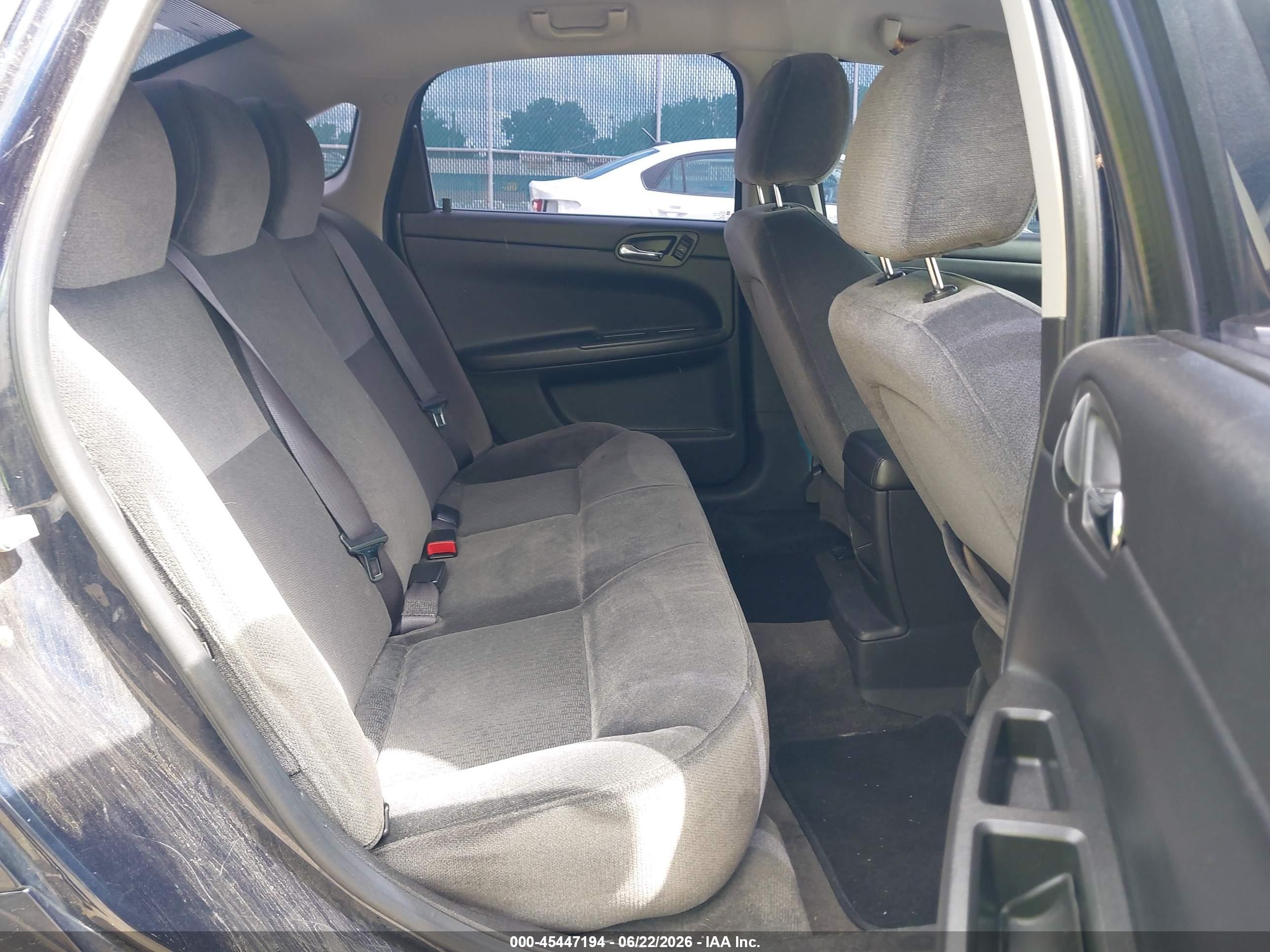 2011 Chevrolet Impala Ls Dark Blue vin: 2G1WF5EK5B1264864