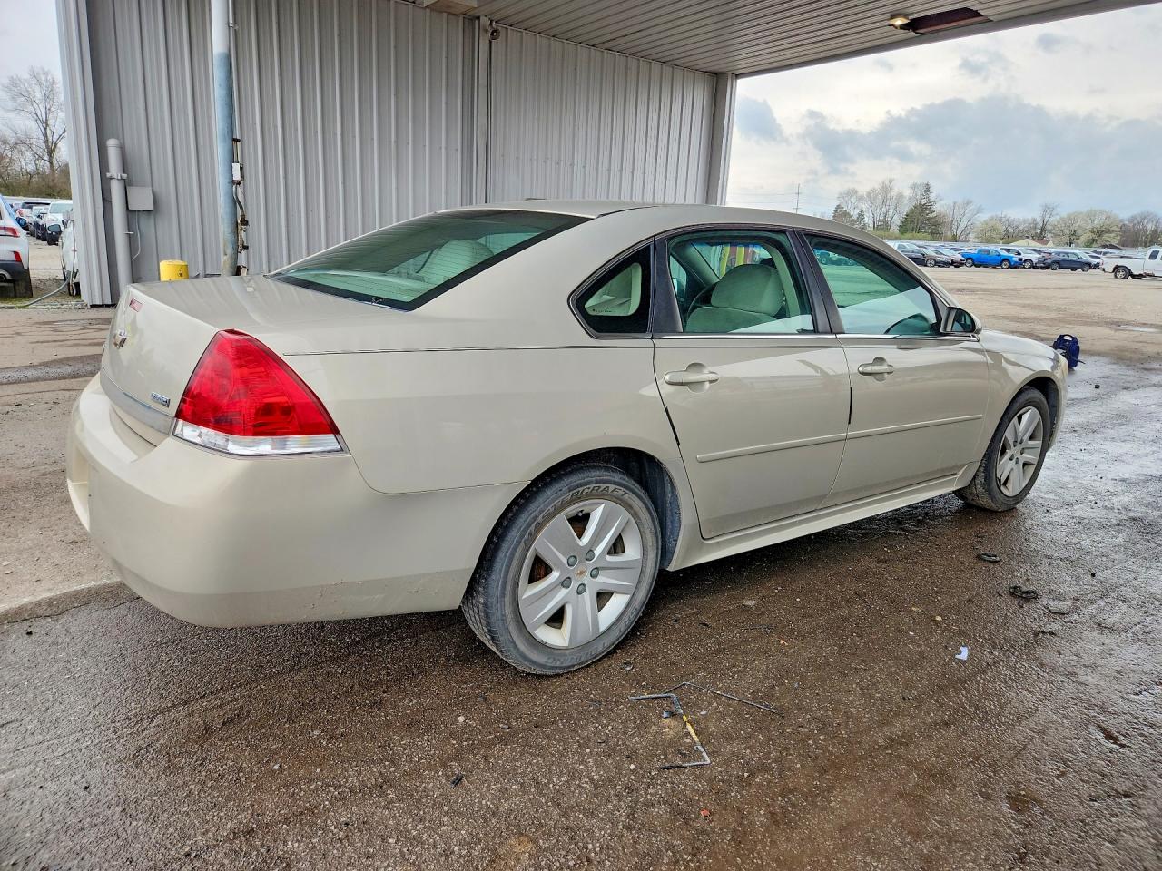 2011 Chevrolet Impala Ls Tan vin: 2G1WF5EK5B1311424