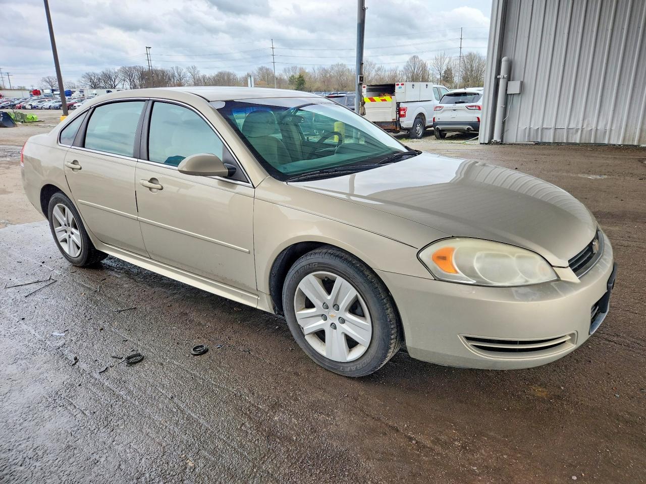 2011 Chevrolet Impala Ls Tan vin: 2G1WF5EK5B1311424