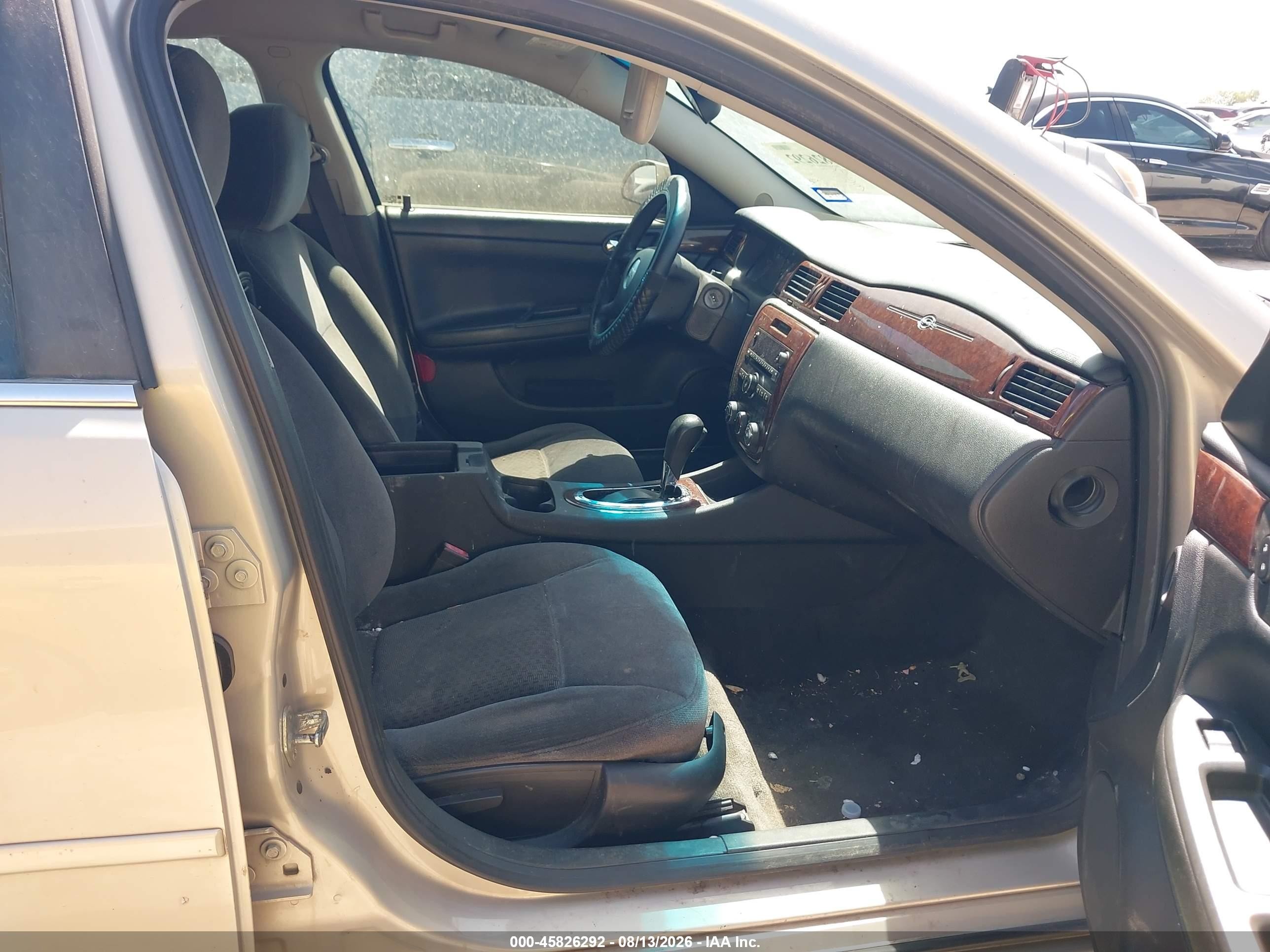 2011 Chevrolet Impala Ls Beige vin: 2G1WF5EK7B1119597