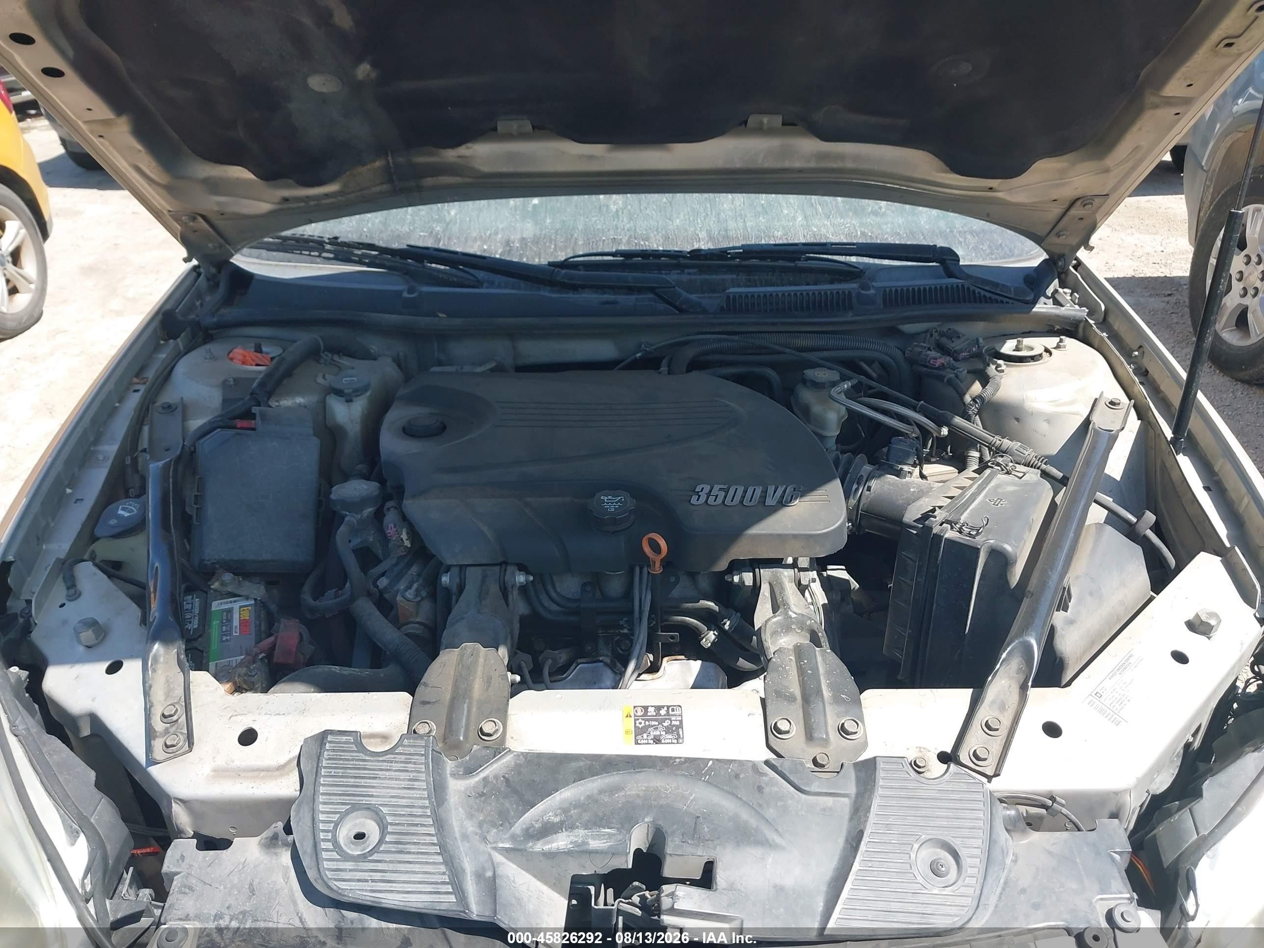 2011 Chevrolet Impala Ls Beige vin: 2G1WF5EK7B1119597