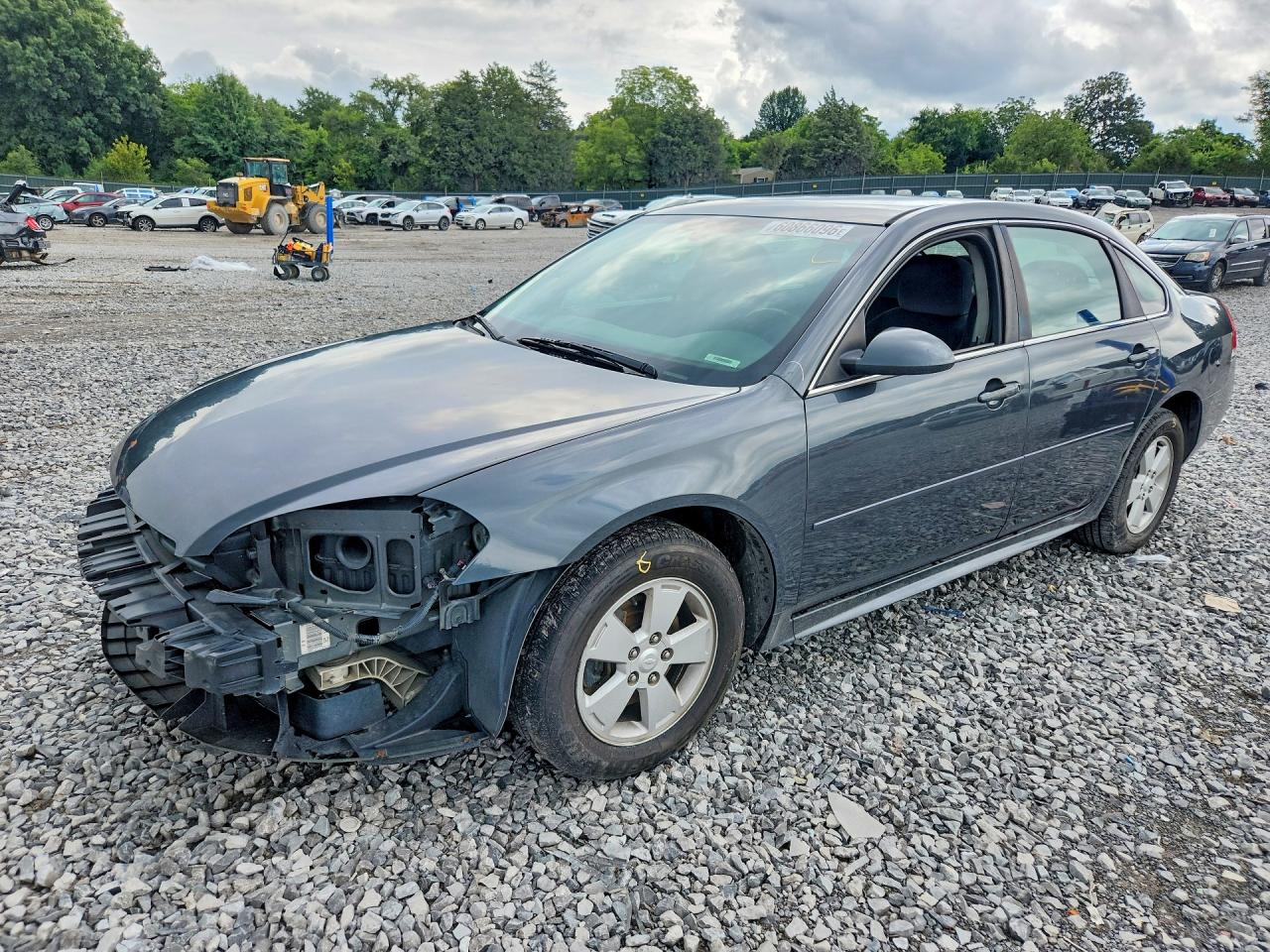 2011 Chevrolet Impala Ls Gray vin: 2G1WF5EK7B1127344