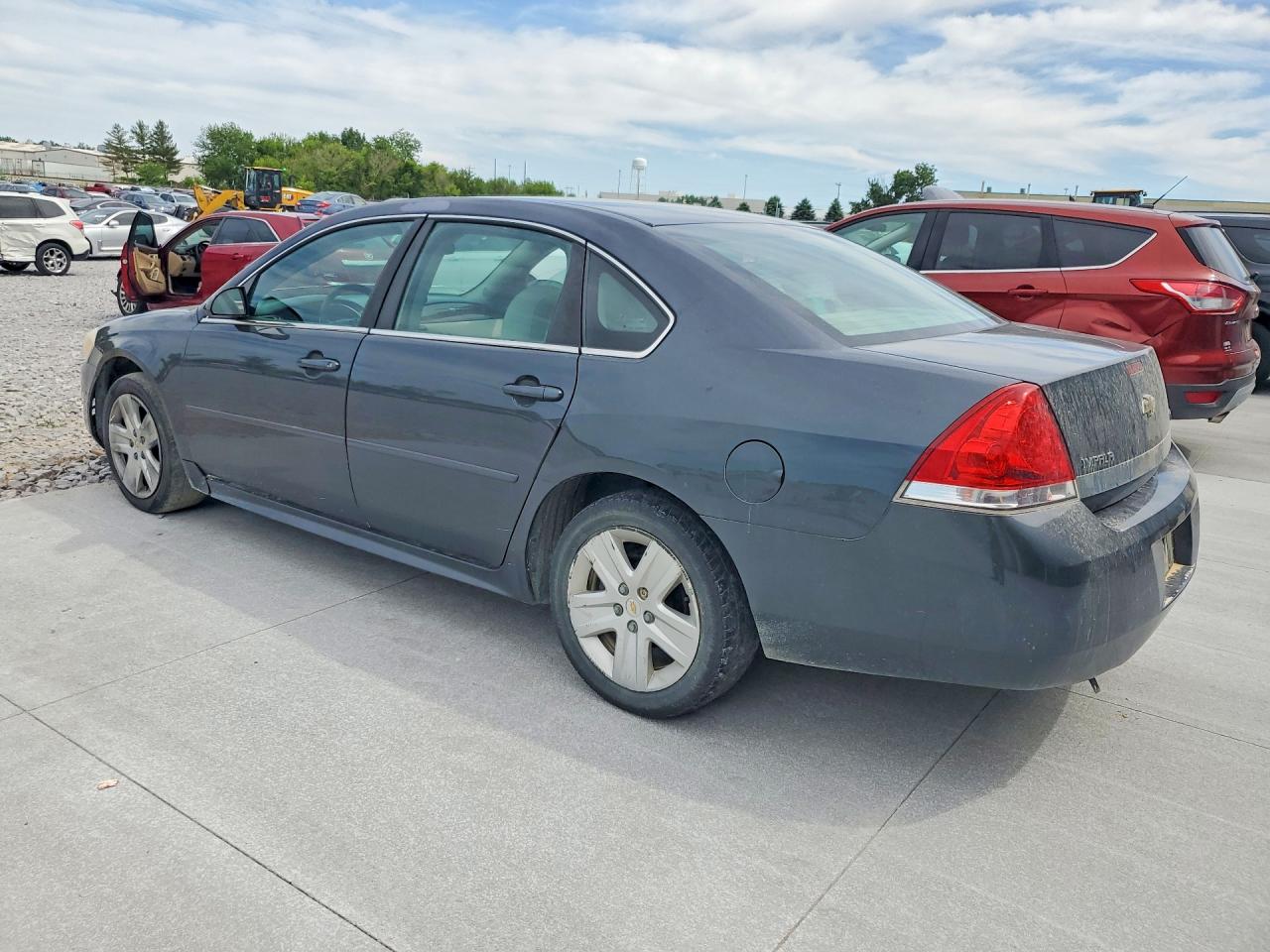 2011 Chevrolet Impala Ls Charcoal vin: 2G1WF5EK7B1261206