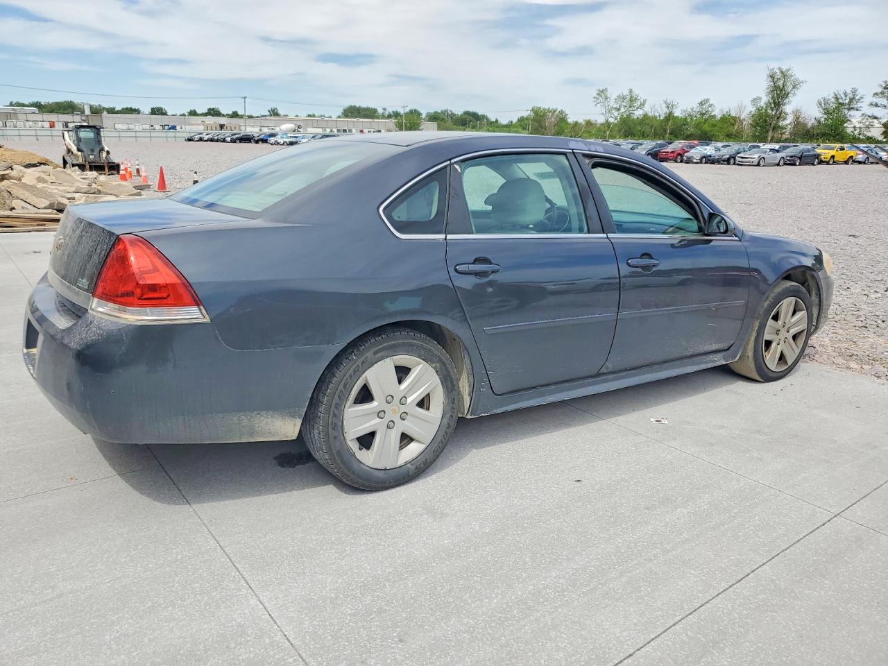 2011 Chevrolet Impala Ls Charcoal vin: 2G1WF5EK7B1261206