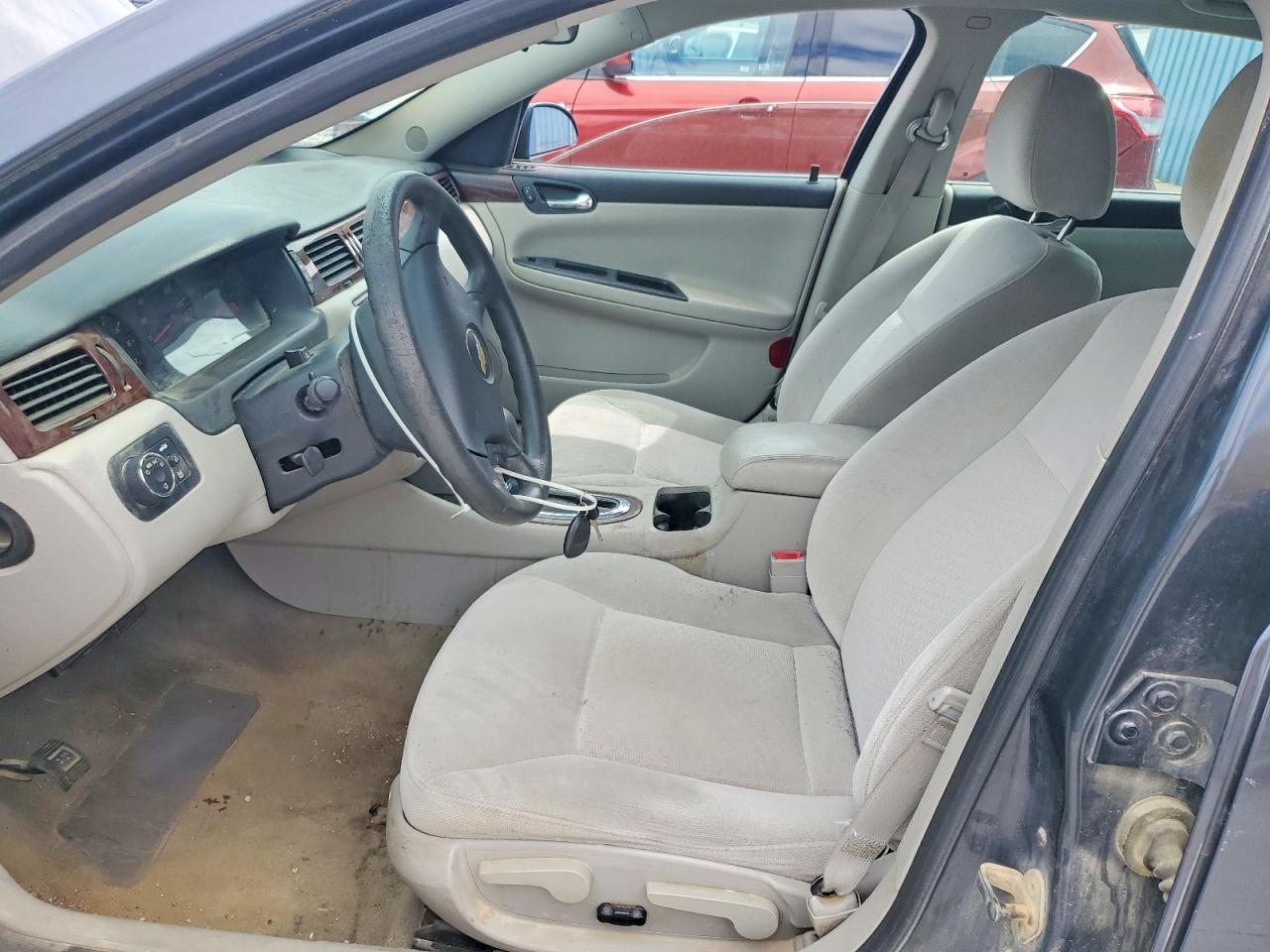 2011 Chevrolet Impala Ls Charcoal vin: 2G1WF5EK7B1261206
