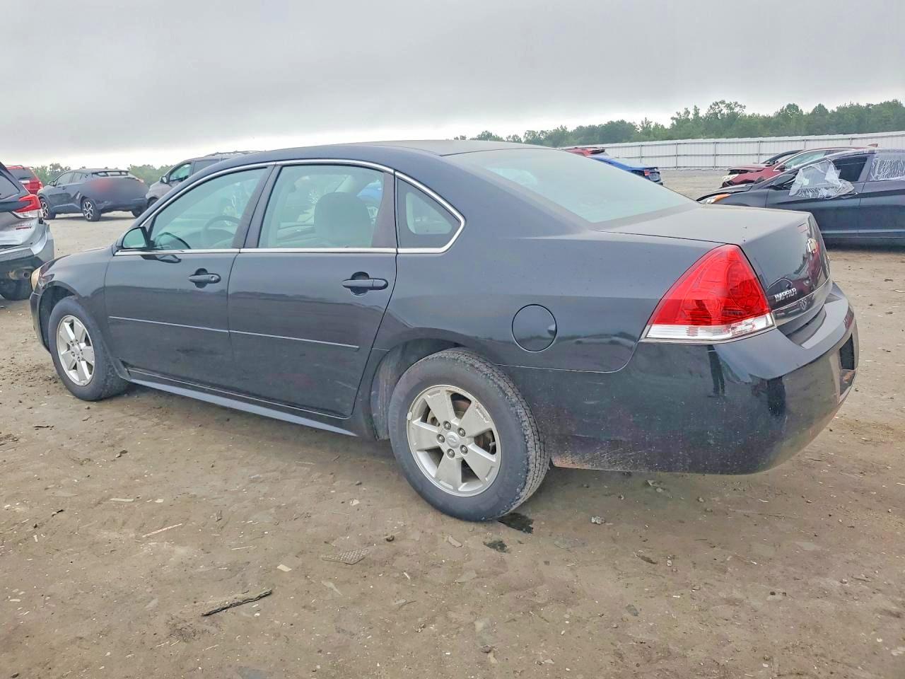 2011 Chevrolet Impala Ls Black vin: 2G1WF5EK8B1221216