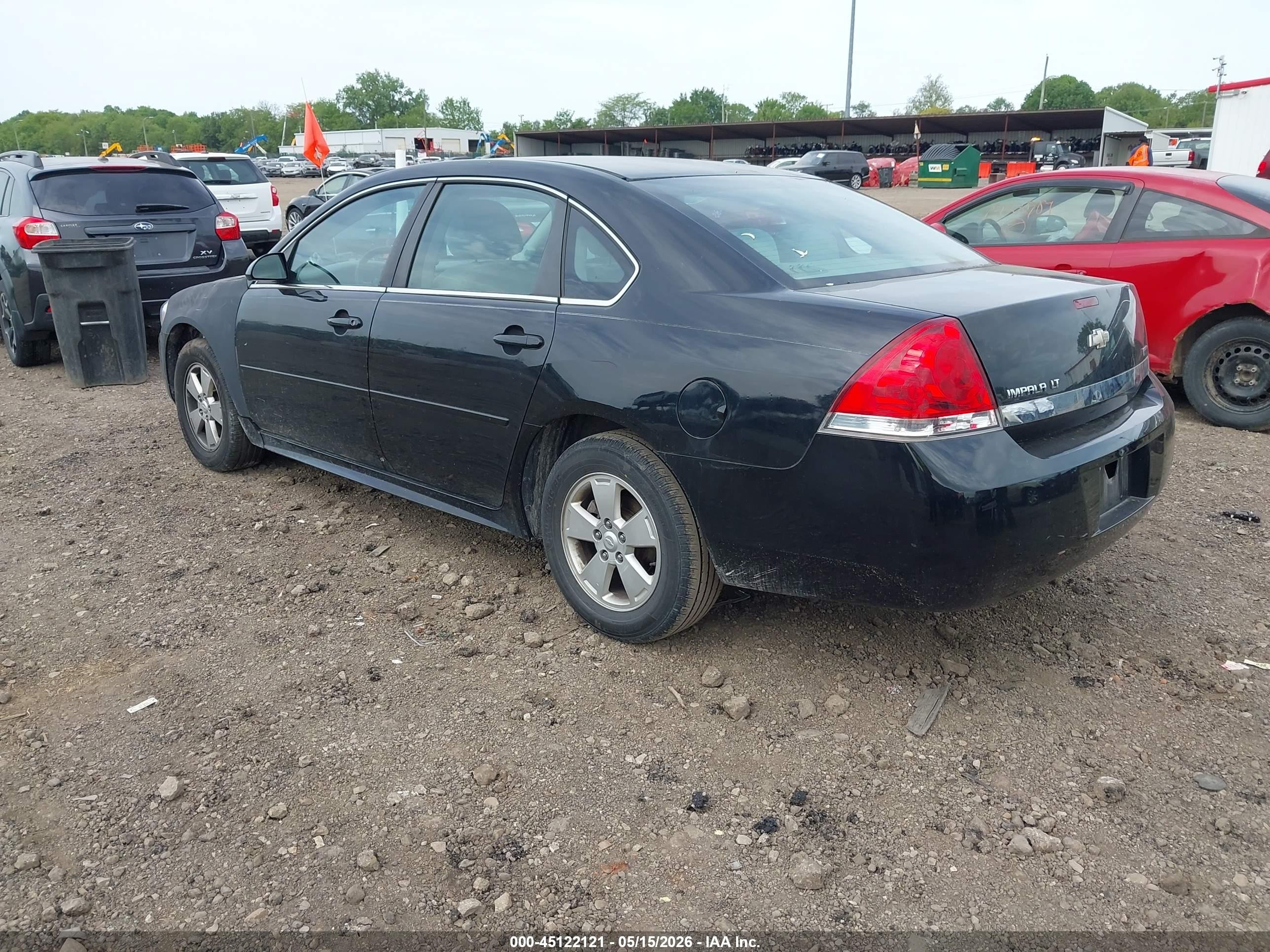 2011 Chevrolet Impala Ls Black vin: 2G1WF5EK8B1244740
