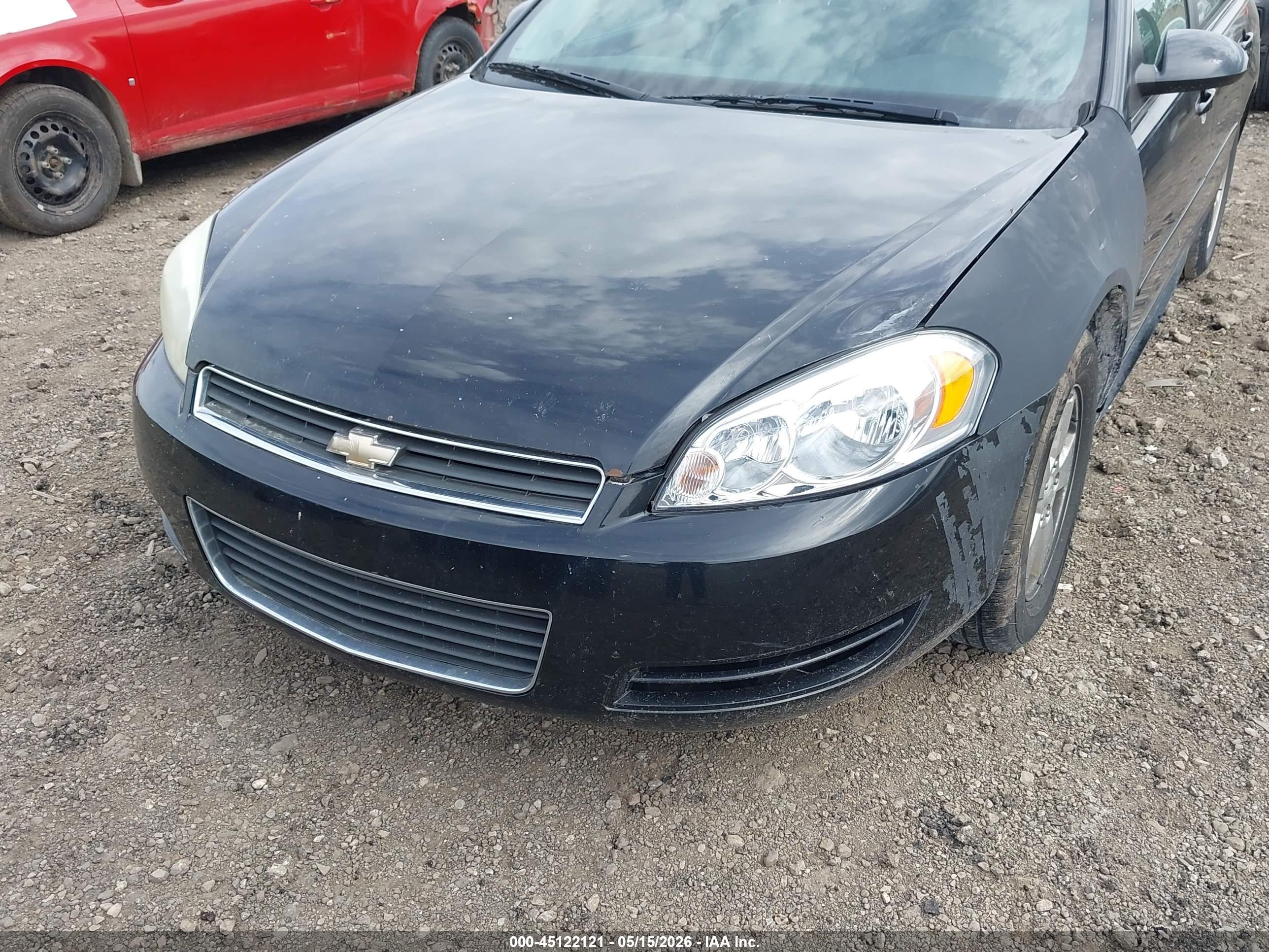 2011 Chevrolet Impala Ls Black vin: 2G1WF5EK8B1244740