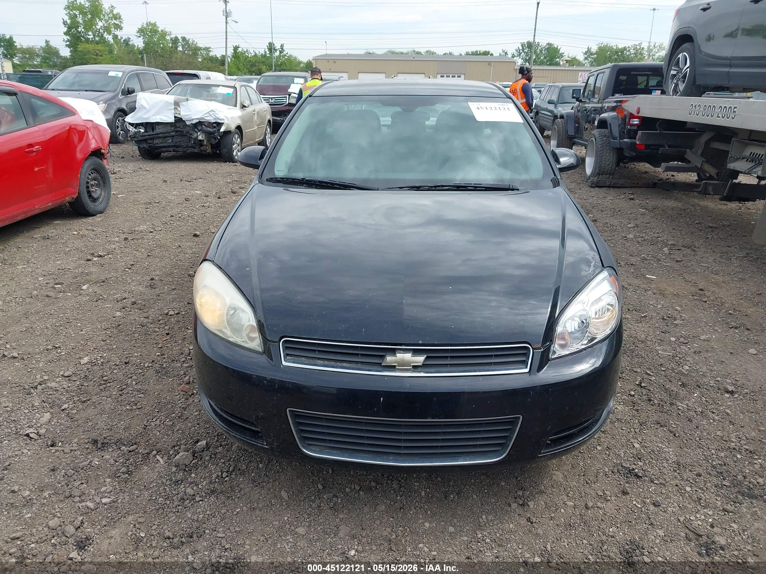 2011 Chevrolet Impala Ls Black vin: 2G1WF5EK8B1244740