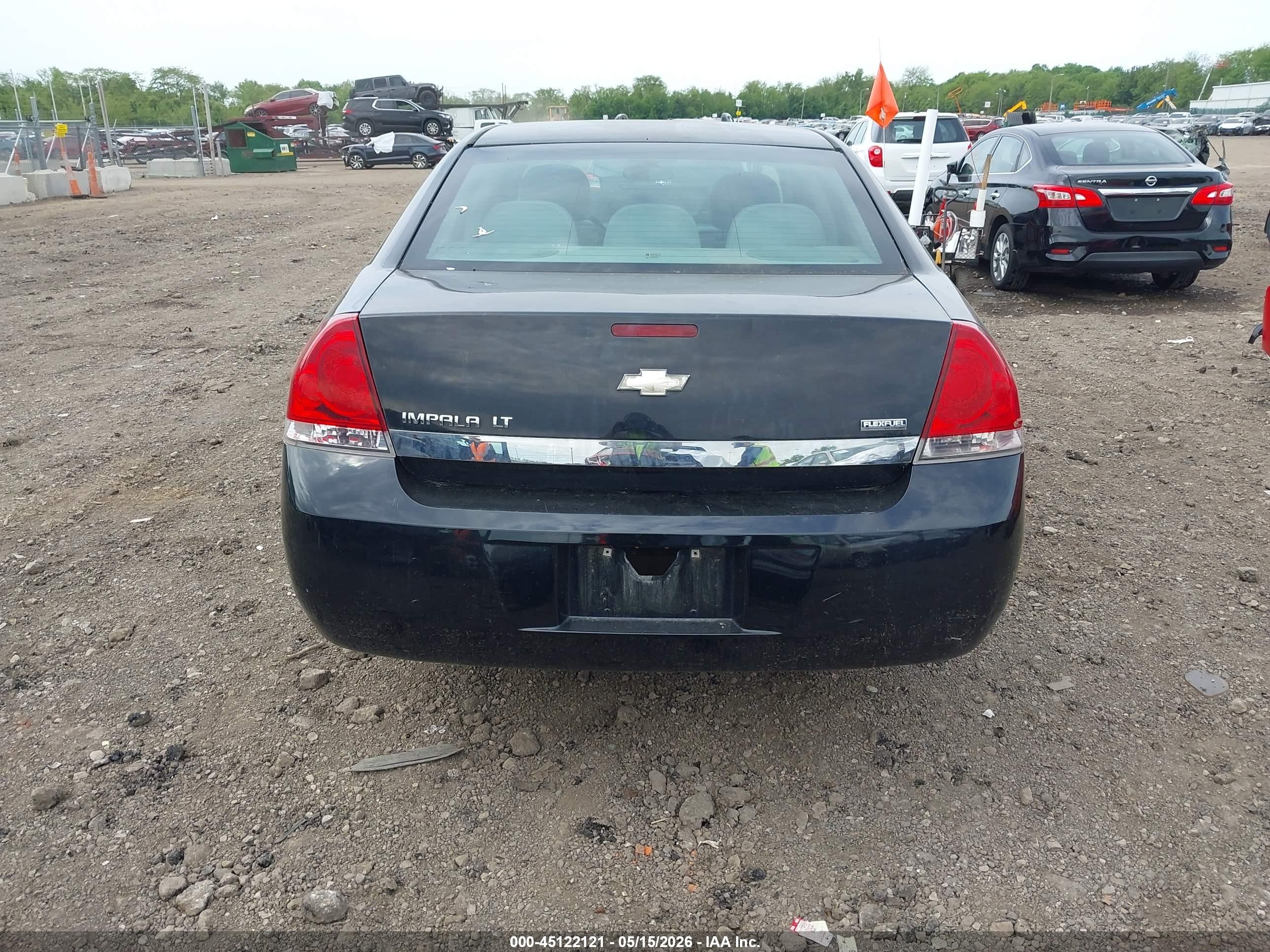 2011 Chevrolet Impala Ls Black vin: 2G1WF5EK8B1244740