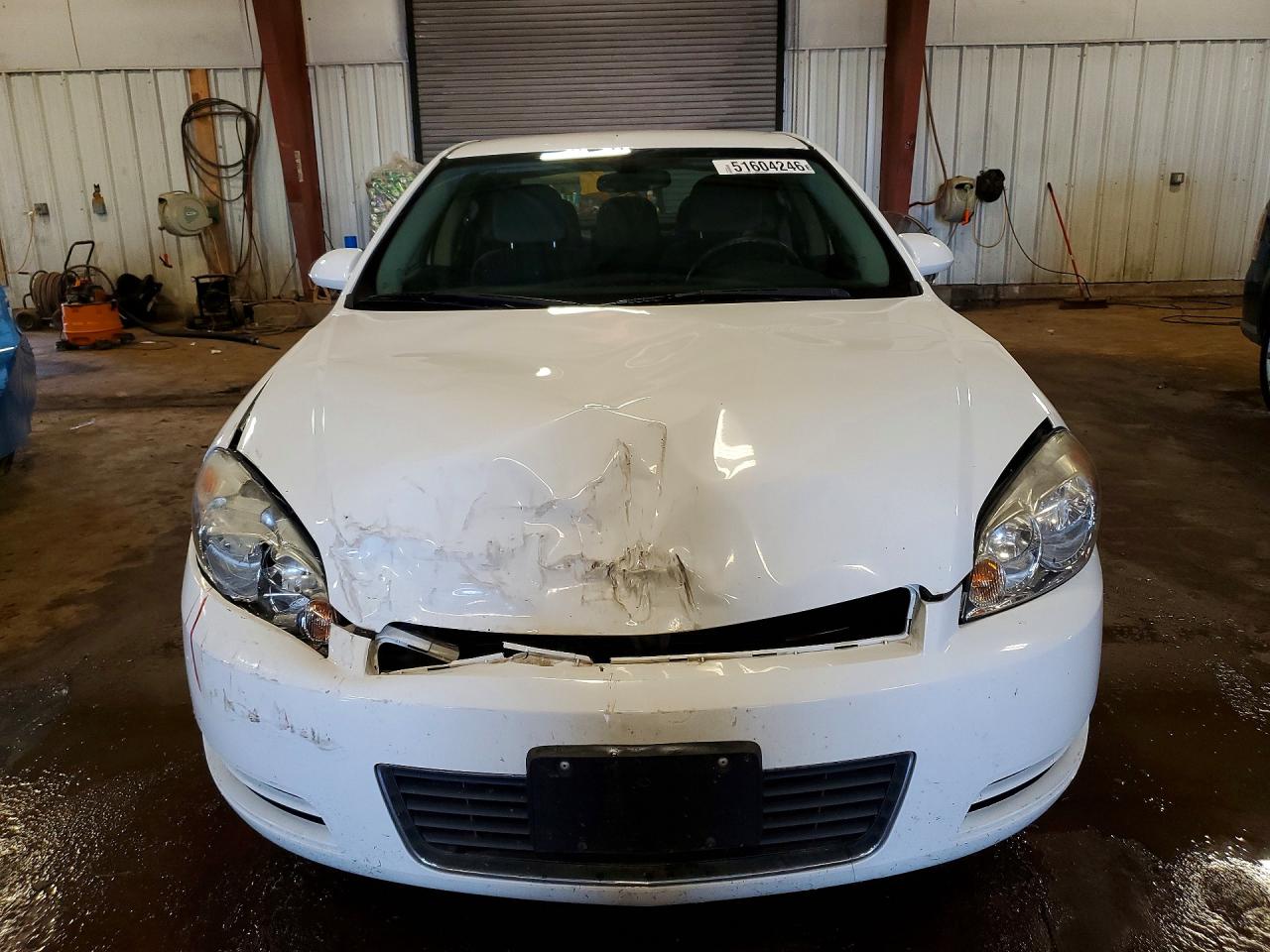 2011 Chevrolet Impala Ls White vin: 2G1WF5EK8B1310171