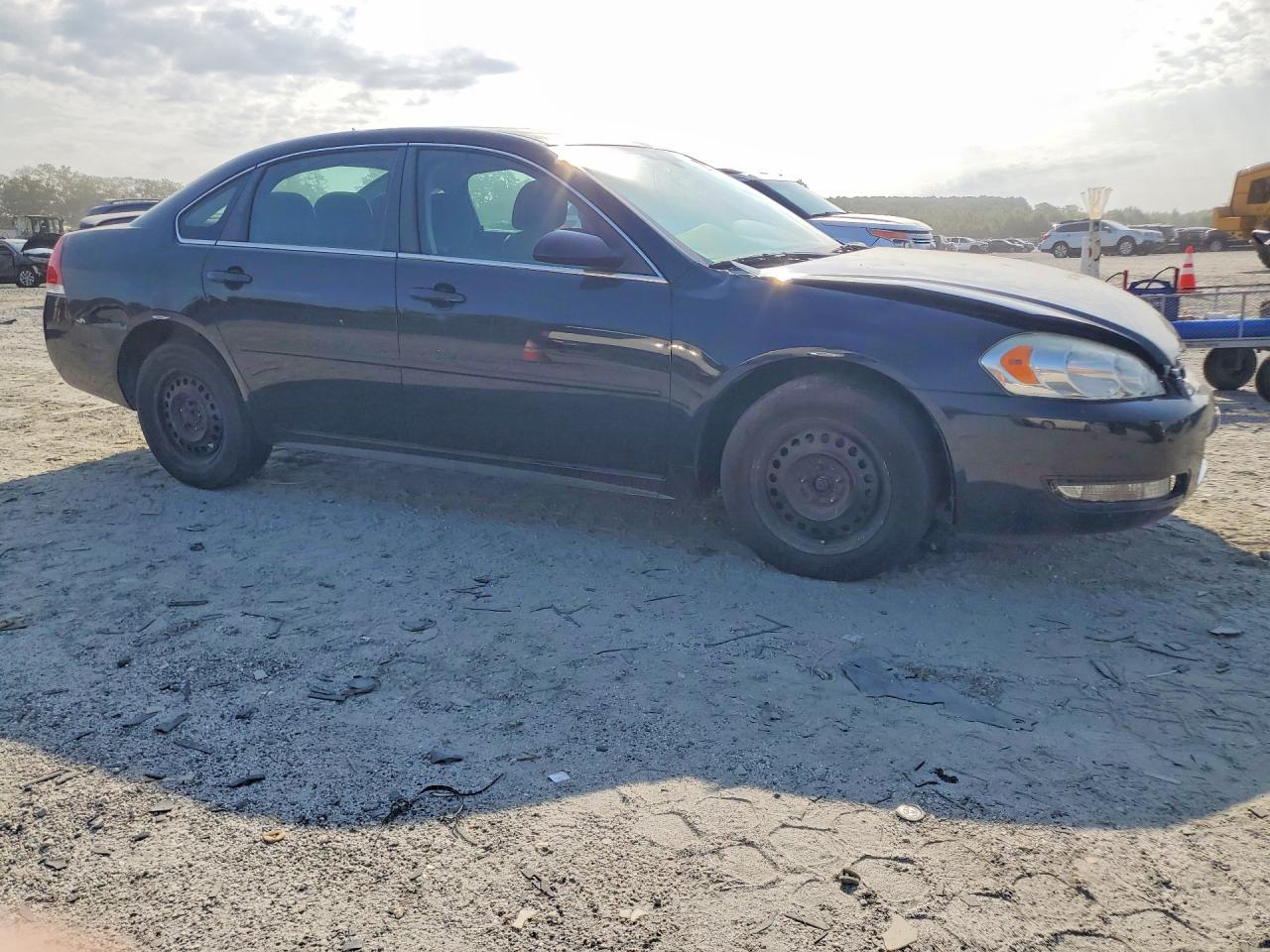 2011 Chevrolet Impala Ls Black vin: 2G1WF5EK9B1160796