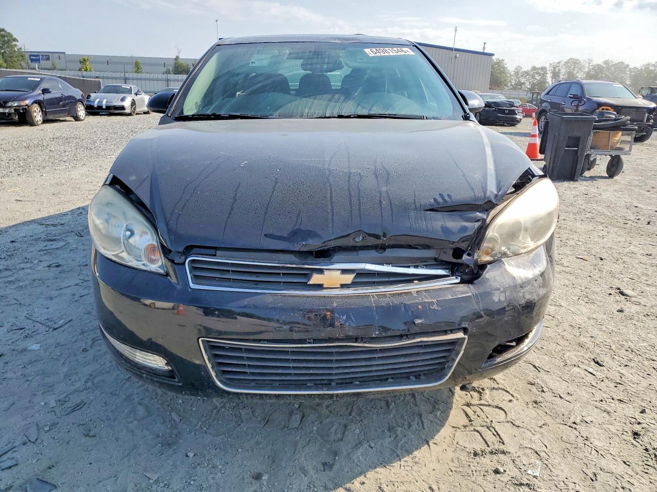 2011 Chevrolet Impala Ls Black vin: 2G1WF5EK9B1160796