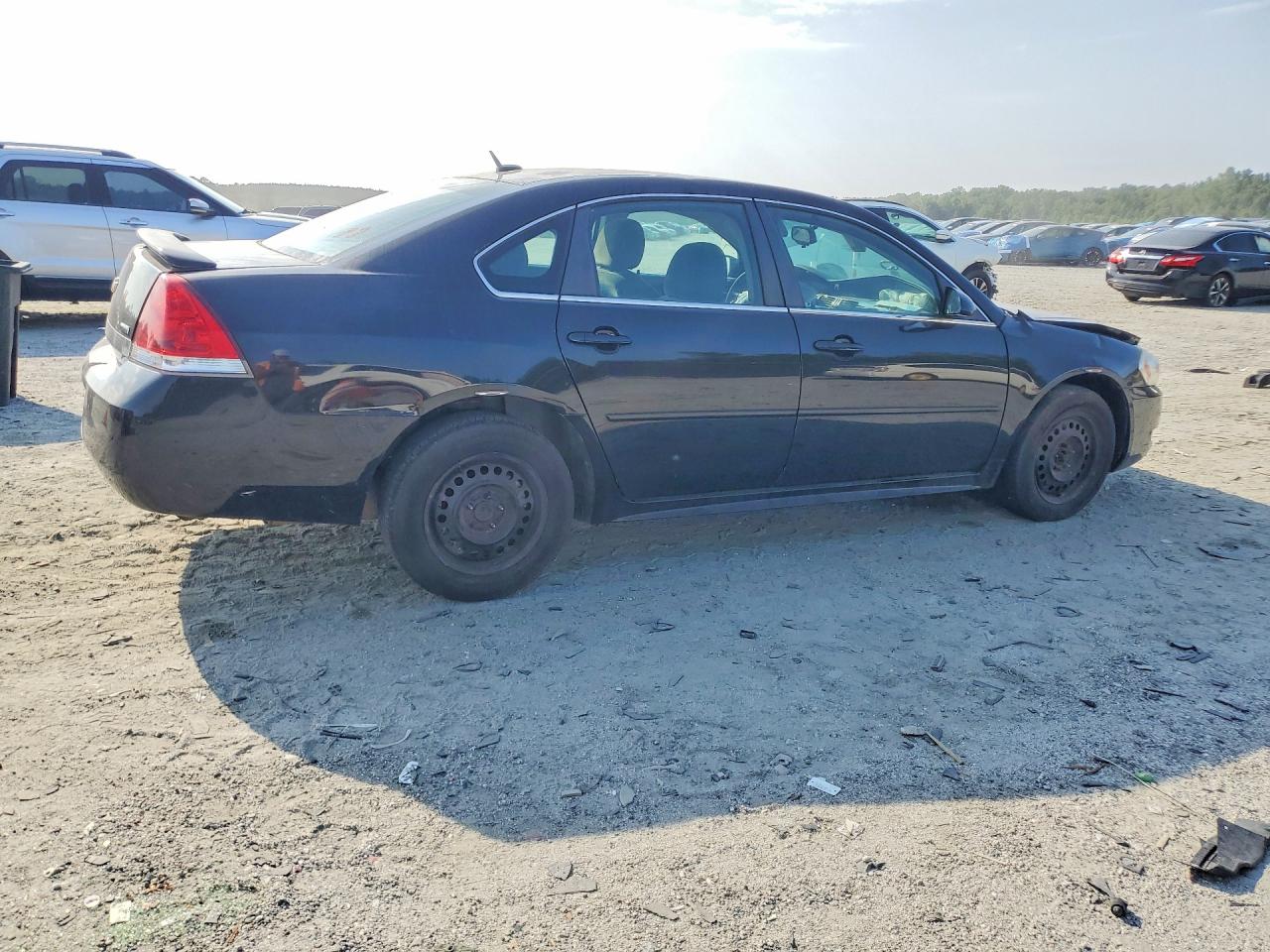 2011 Chevrolet Impala Ls Black vin: 2G1WF5EK9B1160796